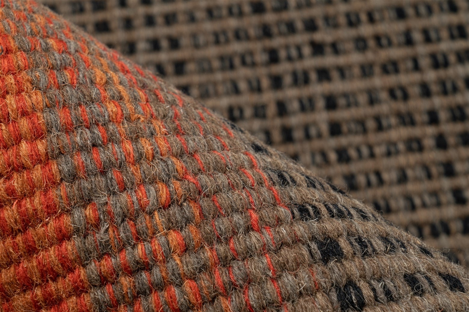 Padiro Teppich »Twice 325«, rechteckig, 13 mm Höhe, Handgearbeitet, Naturteppich, beidseitig verwendbar