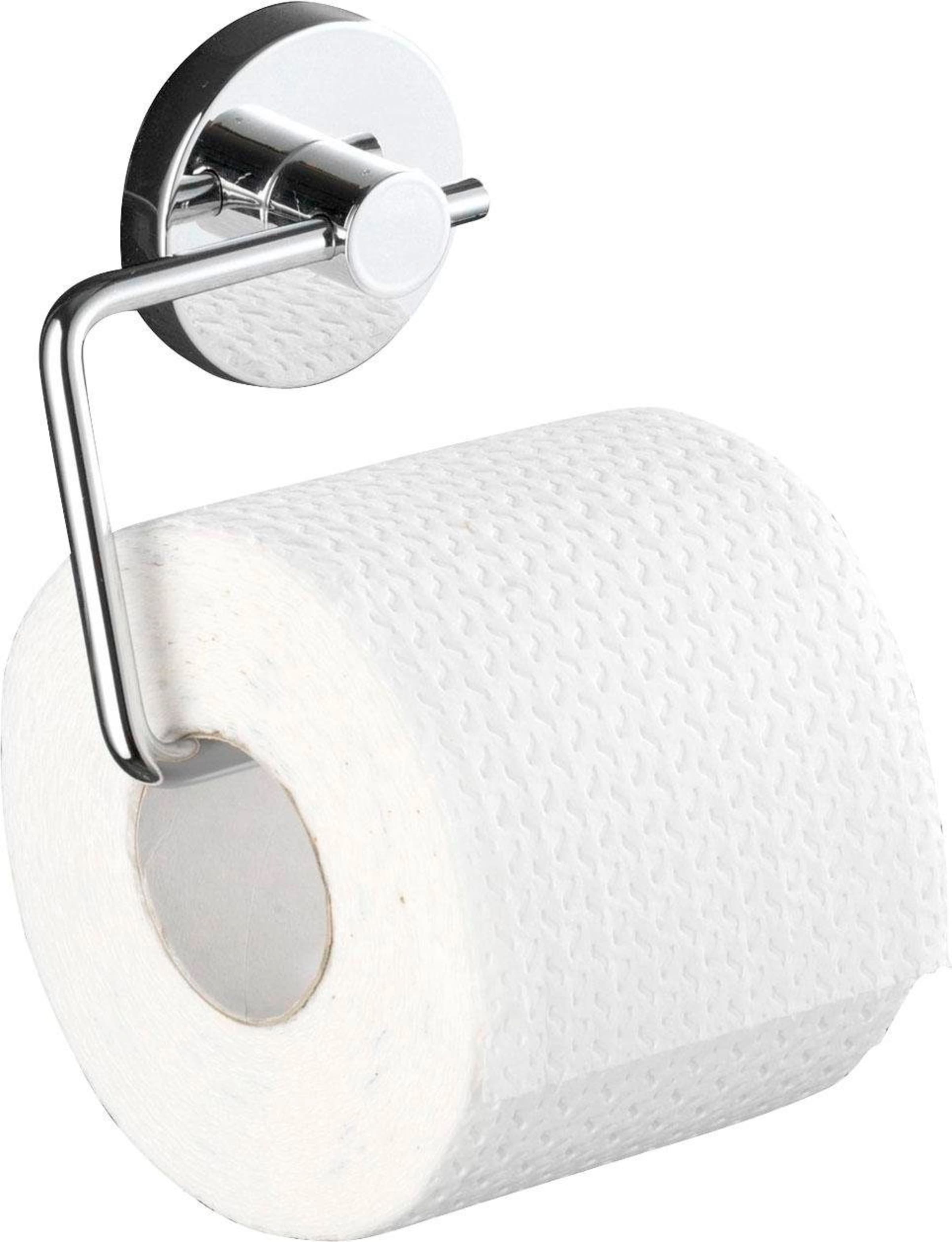 Toilettenpapierhalter Chrom Stahl B/H/L: ca. 13,5x10,5x3,7 cm günstig online kaufen