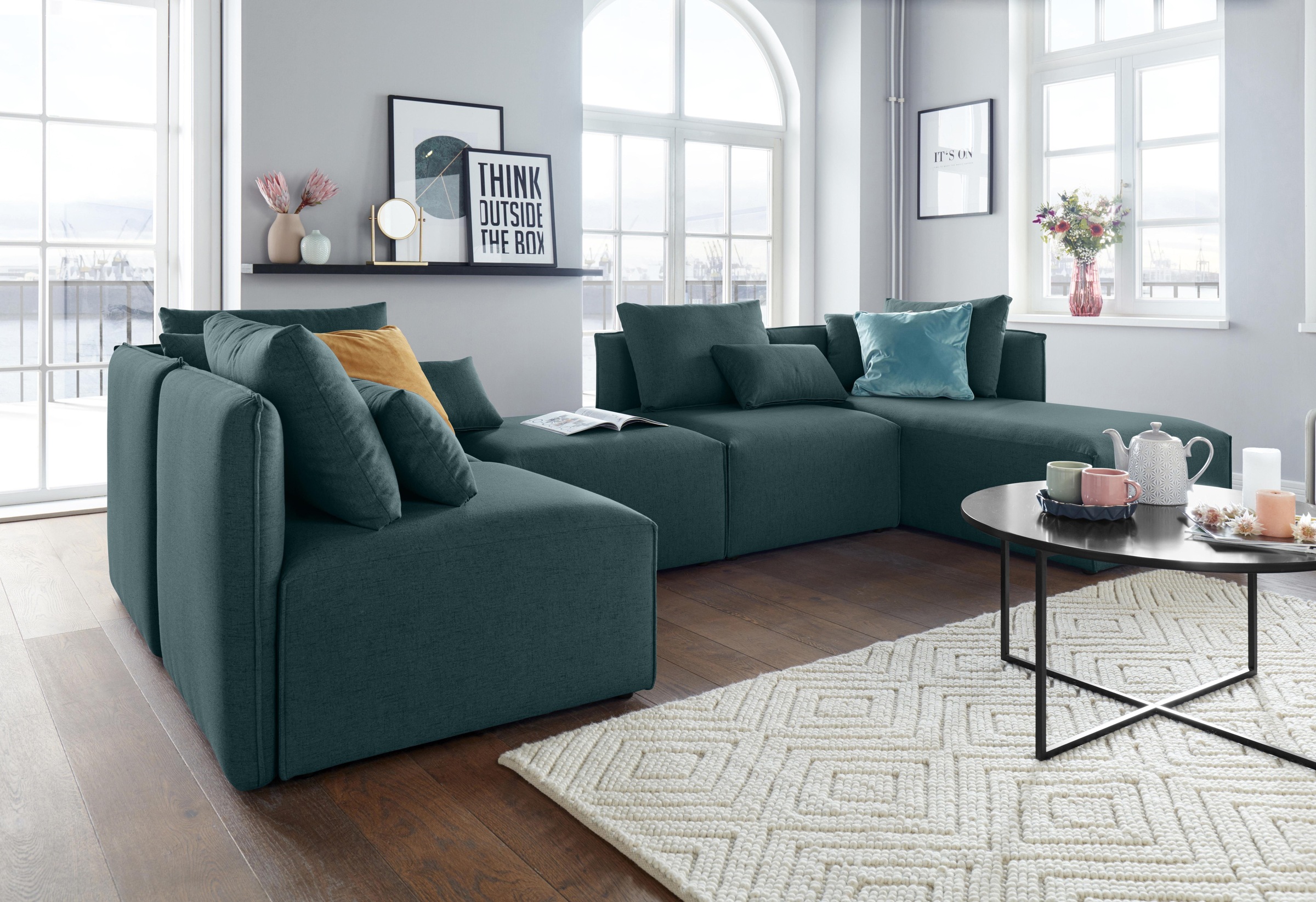 andas Sofa-Eckelement »Nöre«, Modul - zum Zusammenstellen; in vielen Bezugsqualitäten und Farben