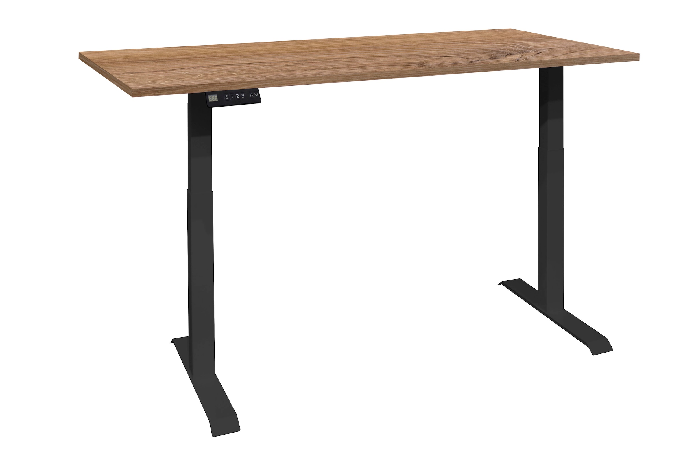 Mäusbacher Schreibtisch "Big System Office", Breite 120 cm, elektrisch höhenverstellbar