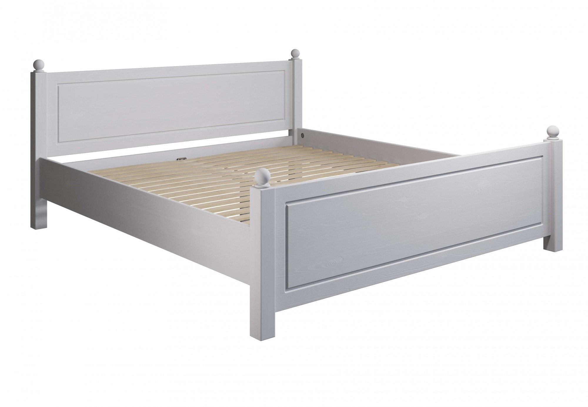 Home affaire Massivholzbett »Mila, hohe Belastbarkeit Jugendbett,! FSC® zertifiziertes Massivholz«, (Breite/Belastbarkeit 180cm/220 KG, 140cm/180 KG, 90cm/=120 KG), aus massiver Kiefer, inklusive Lattenrost