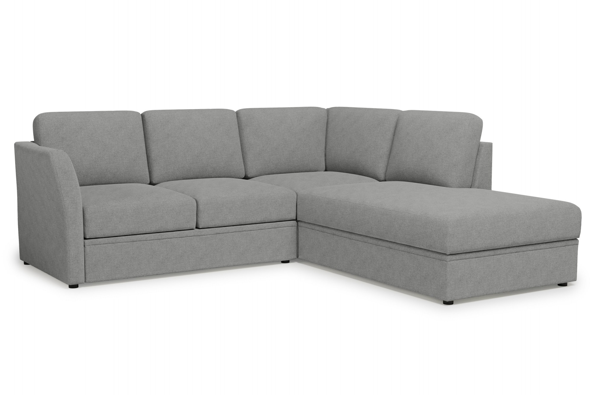 Home affaire Ecksofa »Lavars, L-Form, Schlafsofa«, mit Bettfunktion und Stauraum, in zwei verschiedenen Bezugsqualitäten