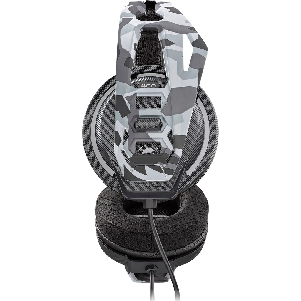 nacon Gaming-Headset »Nacon RIG 400HS Gaming-Headset, Camo-schwarz, 3,5 mm Klinke«, Mikrofon abnehmbar