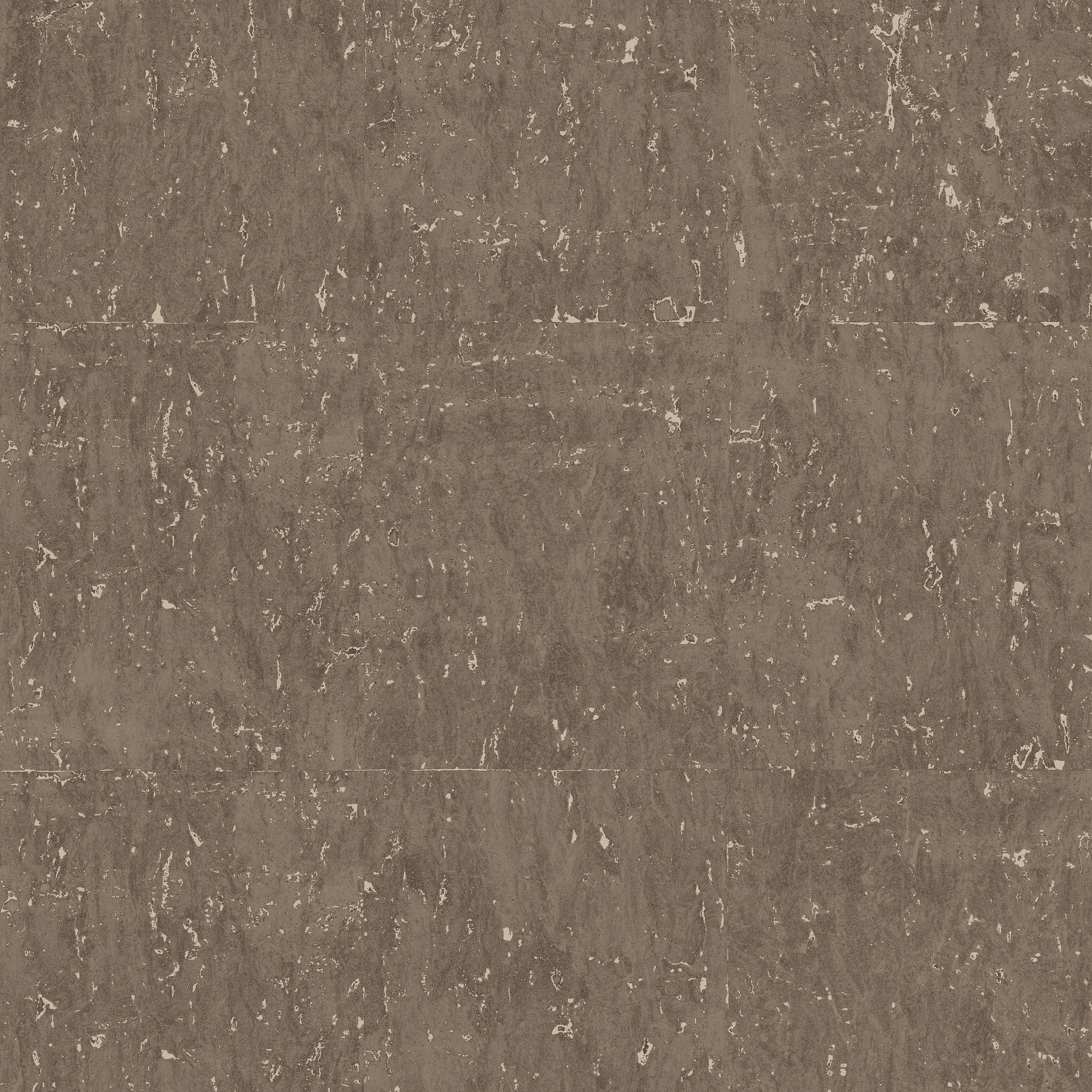 WOW Vliestapete "WOW Kork Braun Vliestapete", B/L: 0,52m x 10,05m, Rollen: 1, braun, Wohnzimmer, Tapeten, WOW Kork Braun Vliestapete