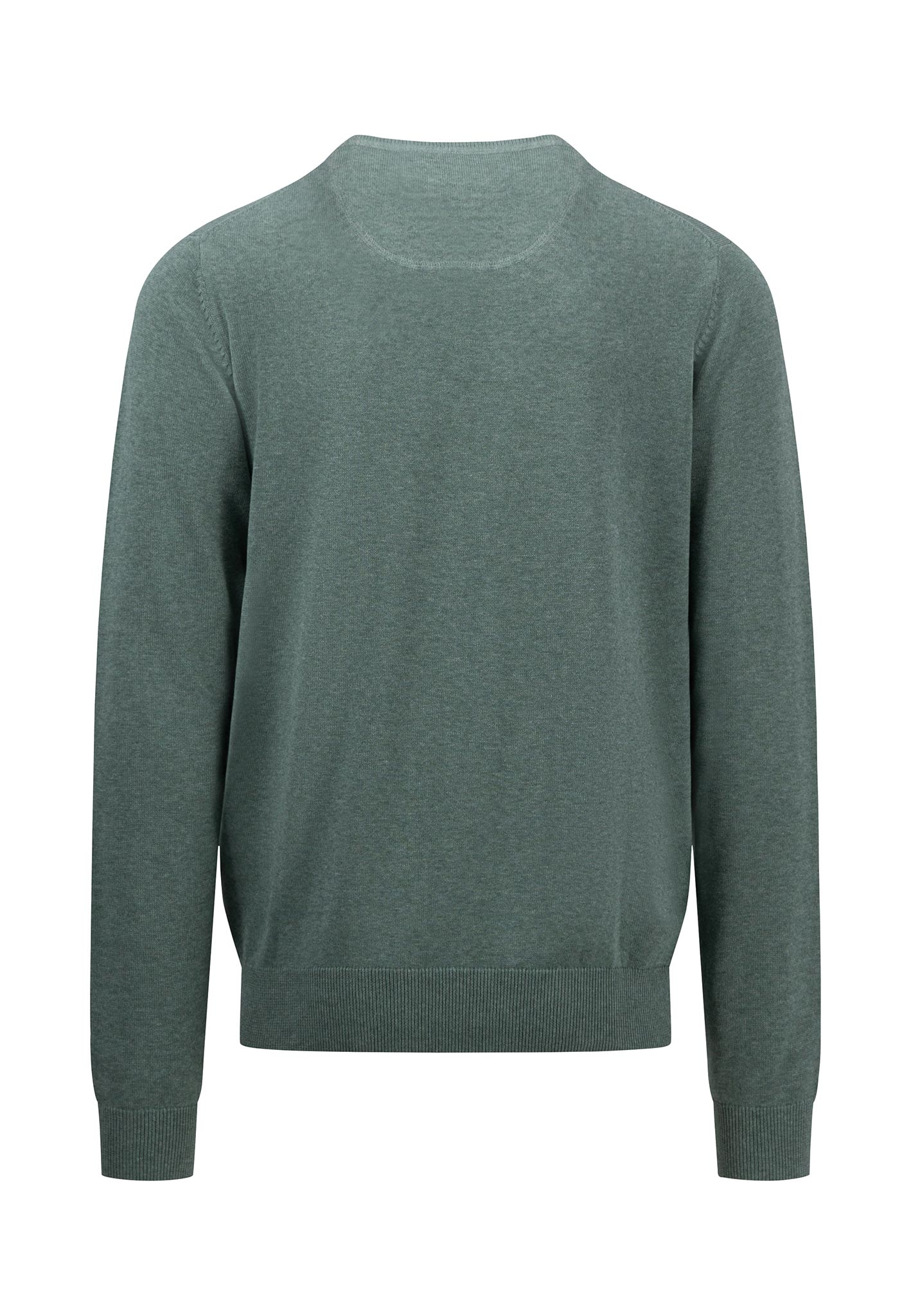 FYNCH-HATTON Strickpullover »FYNCH-HATTON Langarmpullover«, (1 tlg.), mit  Logostickerei ▷ für | BAUR