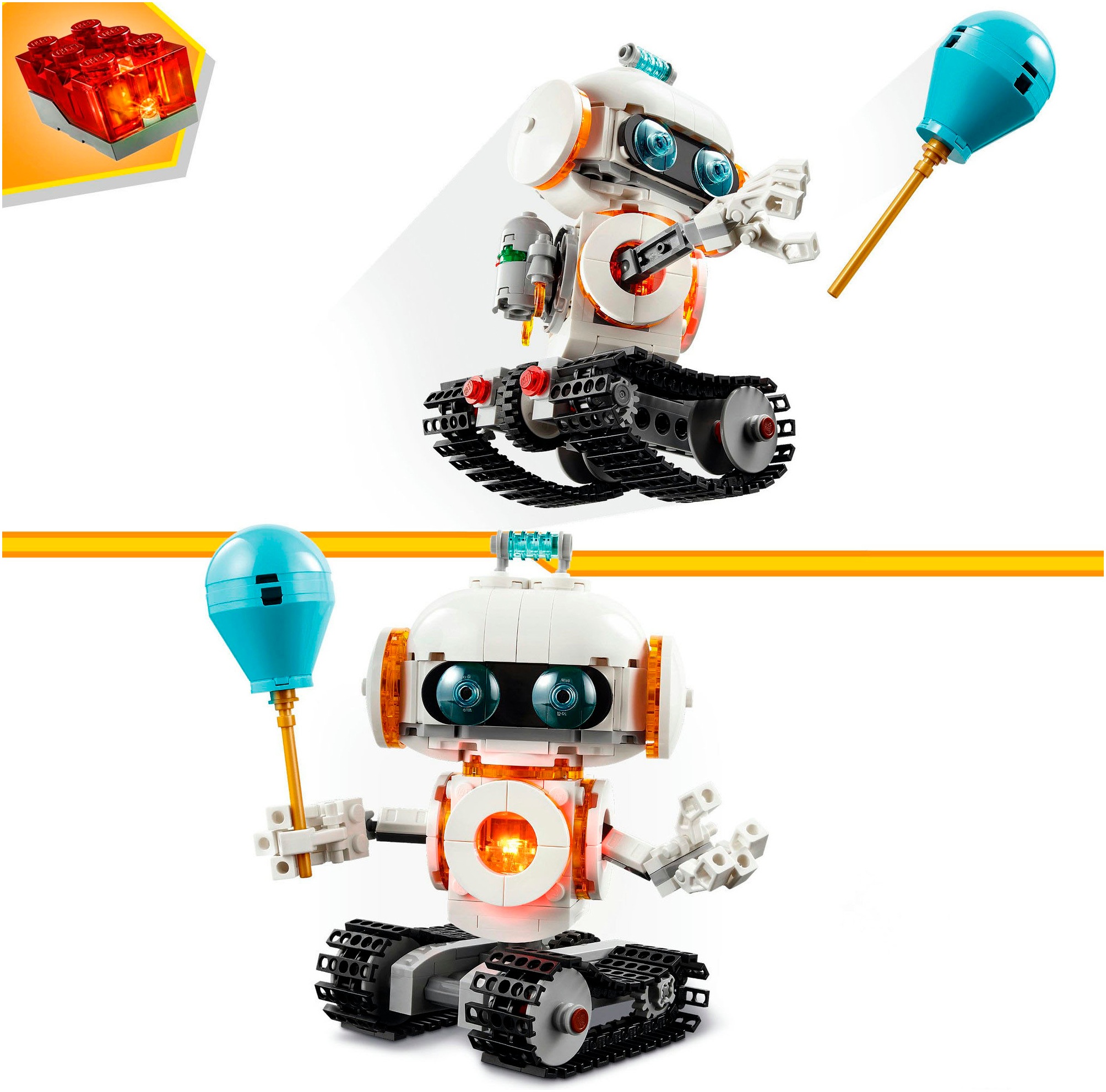 LEGO® Konstruktionsspielsteine »Weltraum-Roboter (31164), LEGO Creator«, (281 St.), Made in Europe