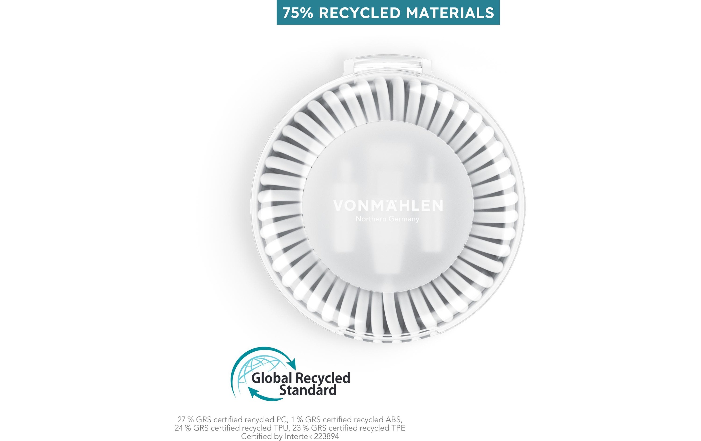 VONMÄHLEN USB-Kabel »Allroundo Eco All-in-One Weiss«