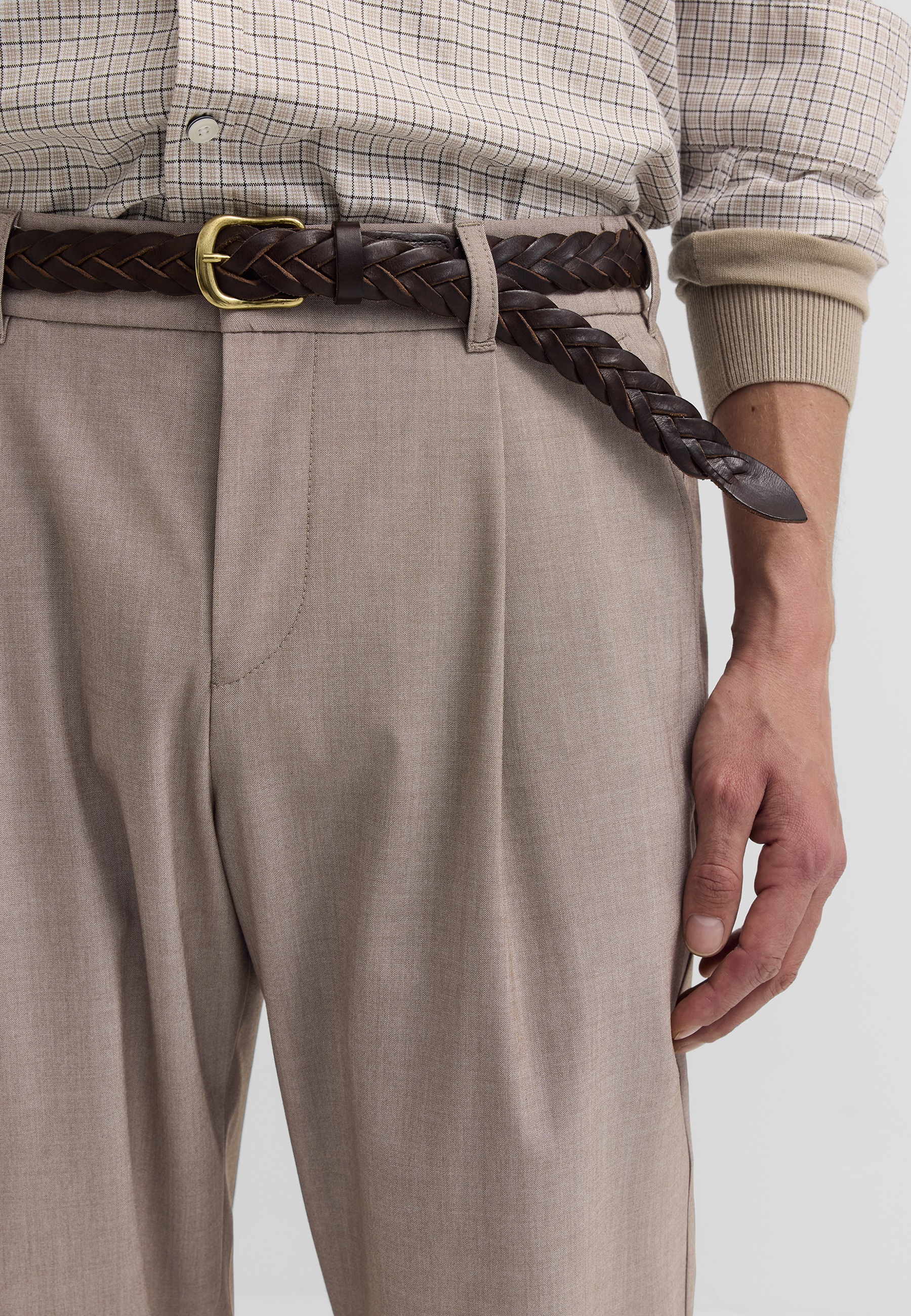 bugatti Chinohose »Tapered Fit«  Tapered Fit Wool Look 4-Way Stretch