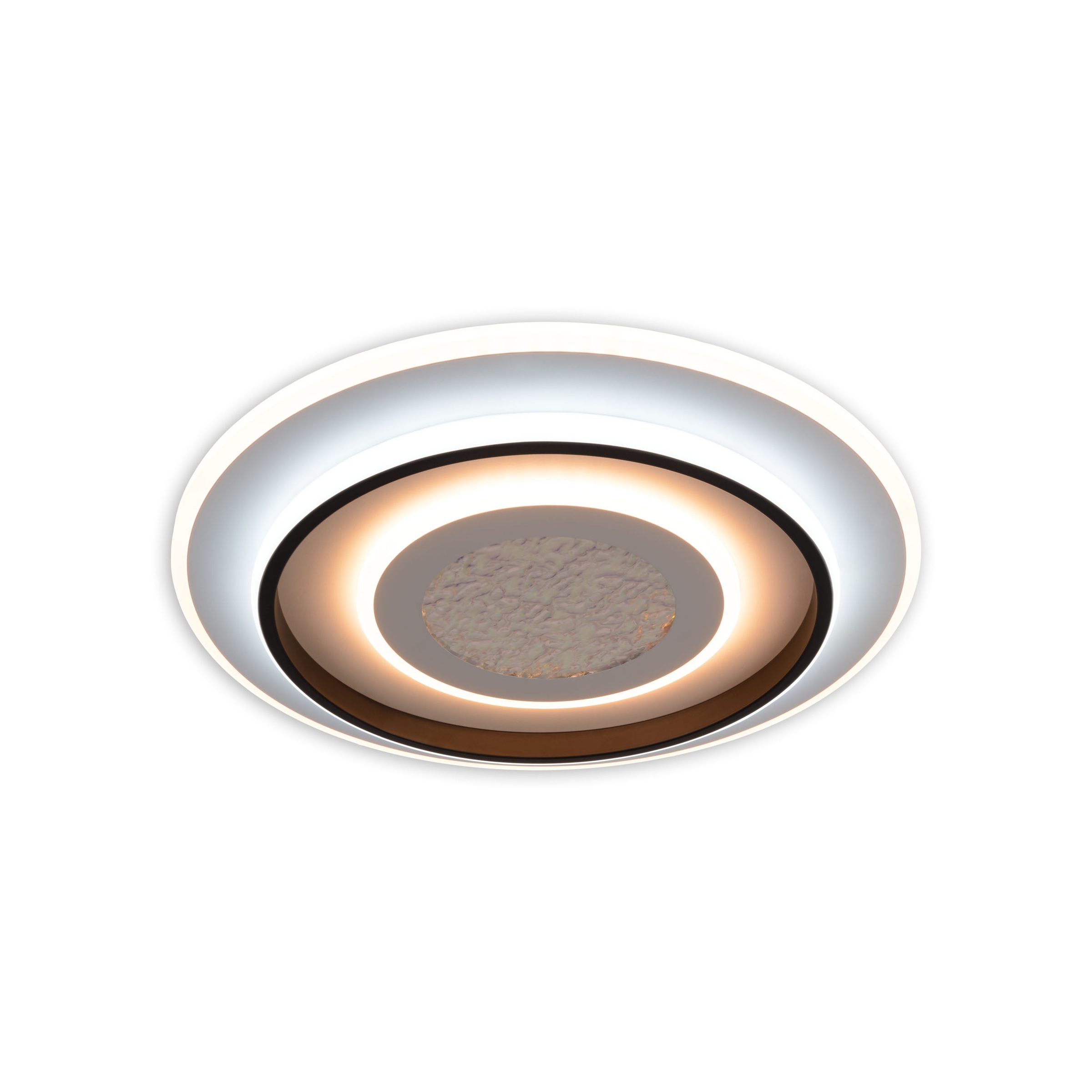 näve LED Deckenleuchte »Stelios« LED-Modul 1 Stk. RGB | warmweiß - kaltweiß dimmbar per IR-Fernbedienung, CCT, RGB, Memory, Nachtlicht, D: 45cm