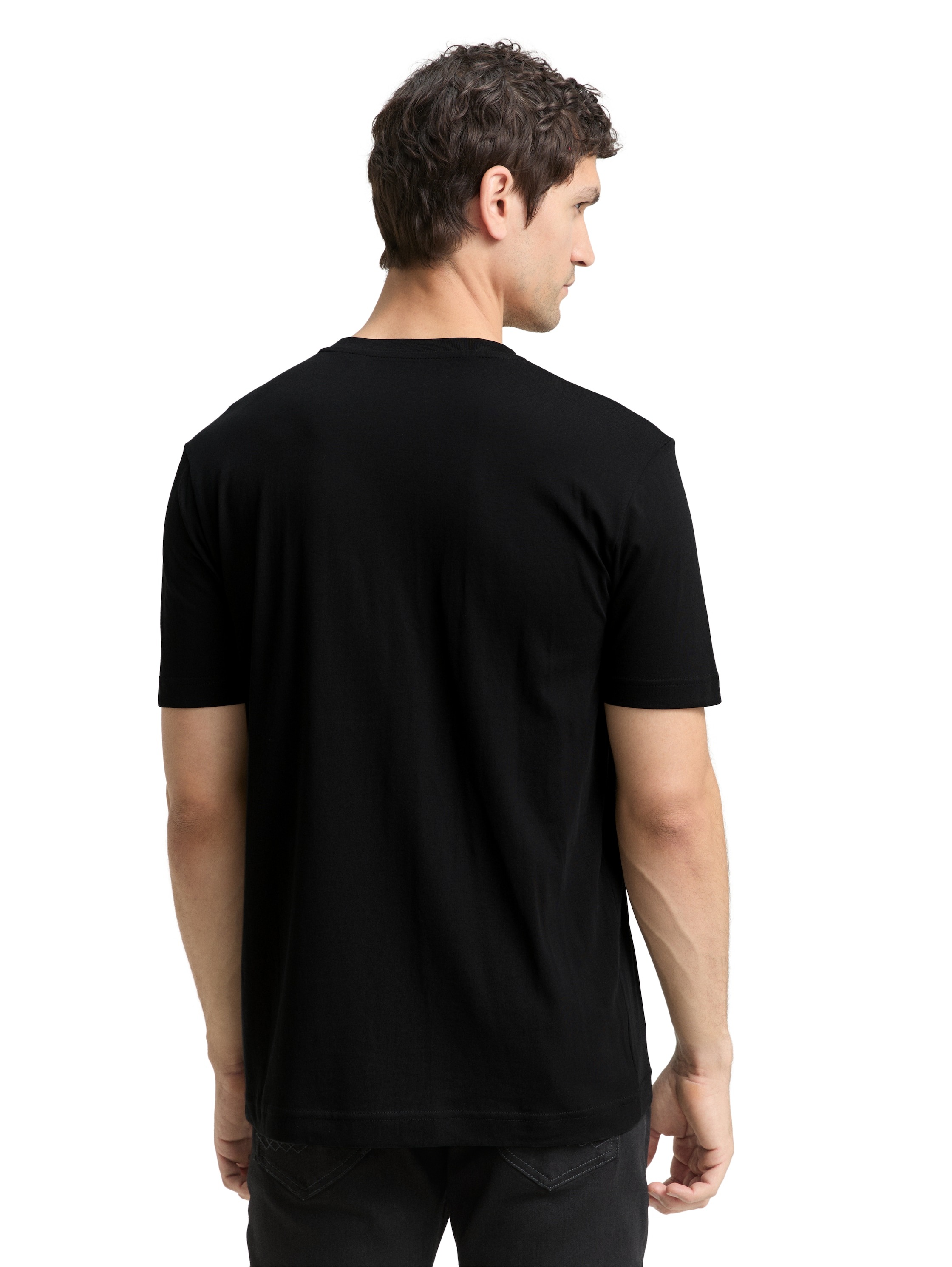 TOM TAILOR T-Shirt Sommershirt mit Frontprint günstig online kaufen