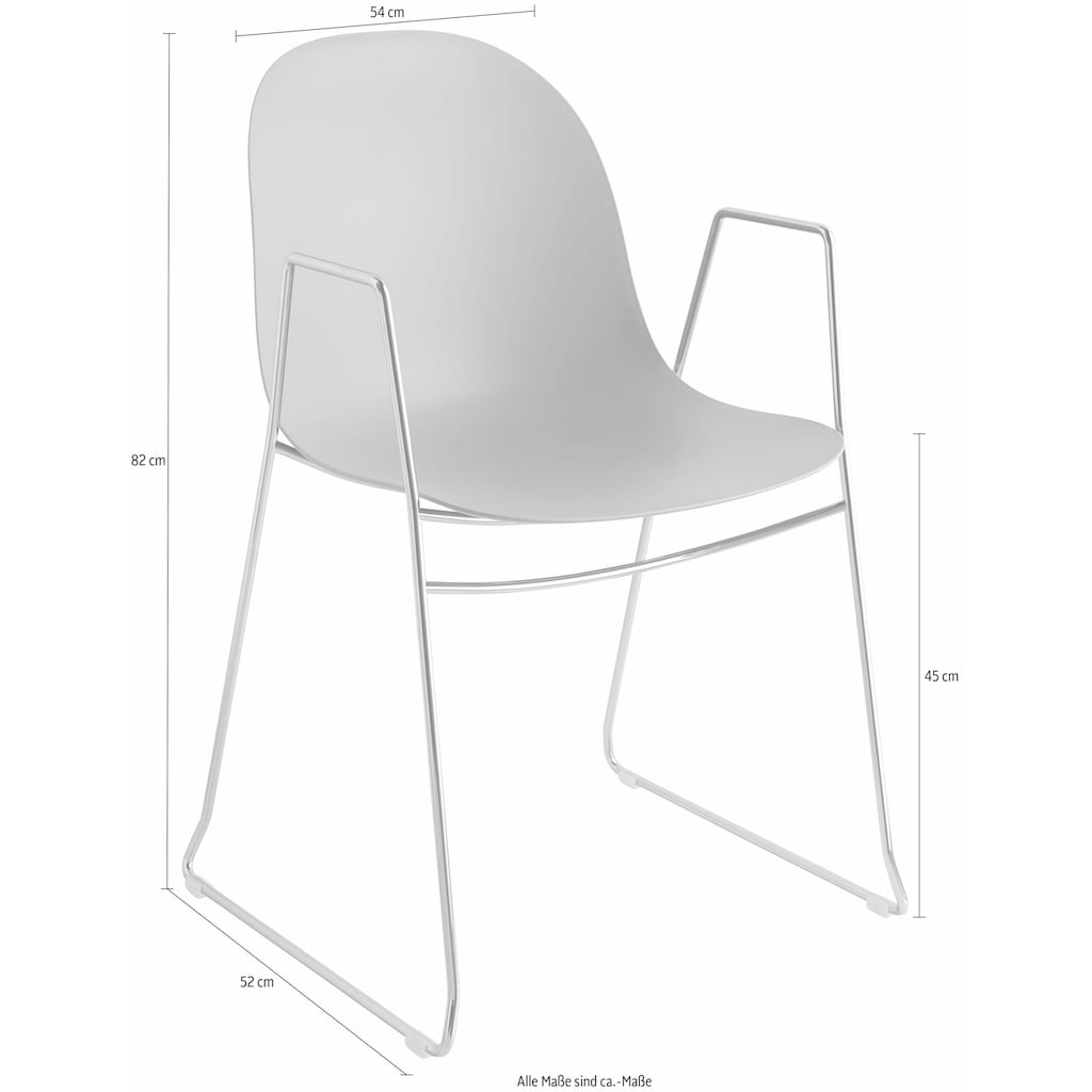 connubia Stapelstuhl »Academy CB/1697«, (Set), 2 St.