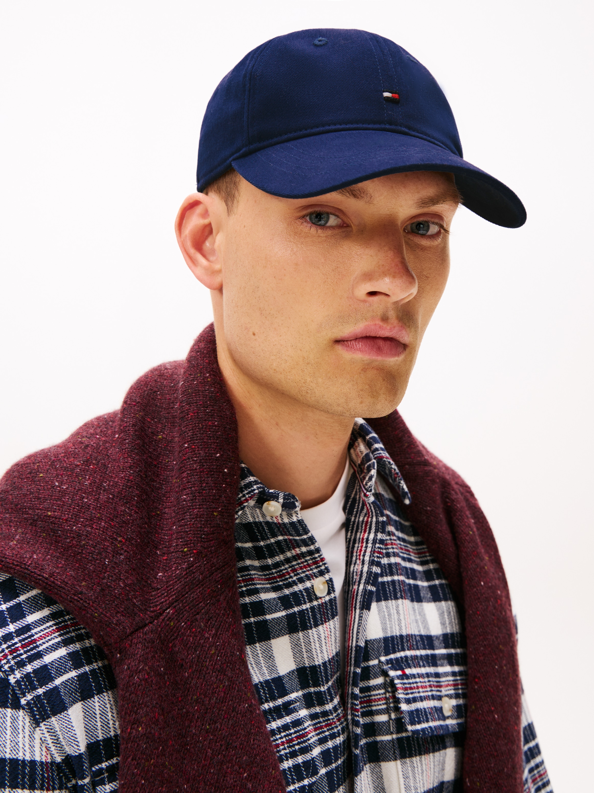 Tommy Hilfiger Baseball Cap »TH FLAG '85 SOFT 6 PANEL CAP« mit Logostickerei größenverstellbar Unisex
