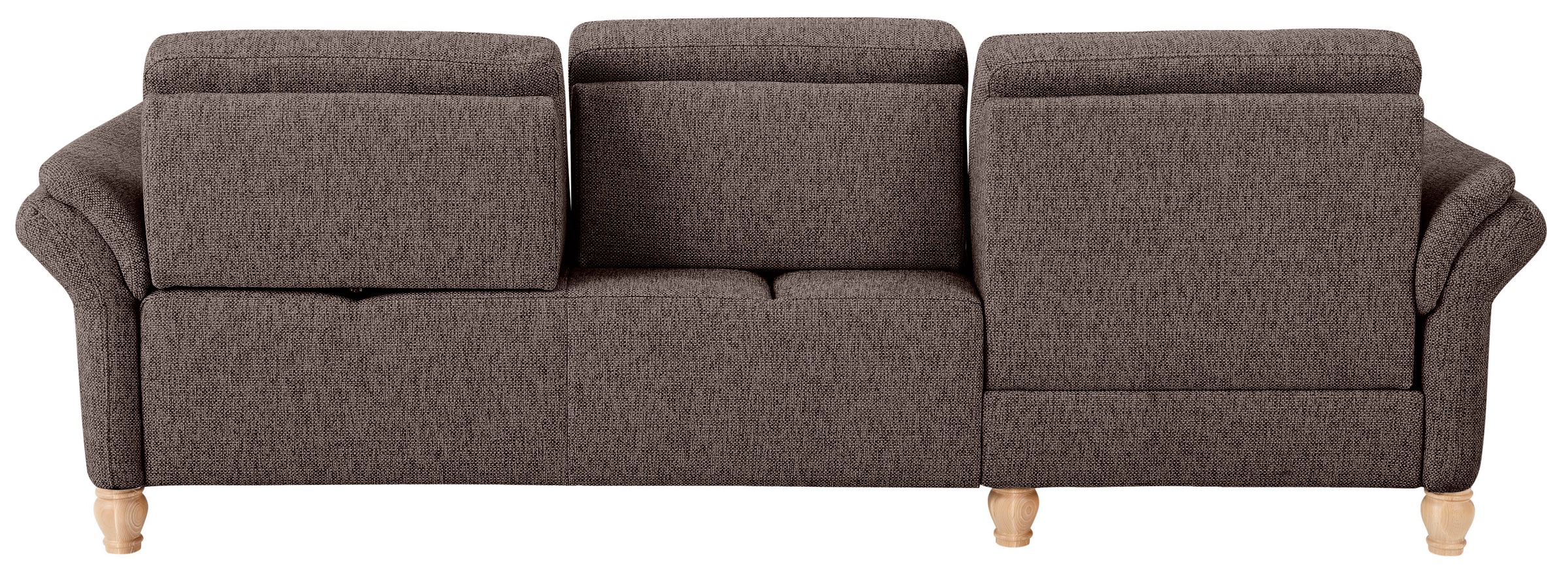 Home affaire Ecksofa »Palace L-Form«, incl. Sitztiefenverstellung, wahlweise mit Bettfunktion und Stauraum