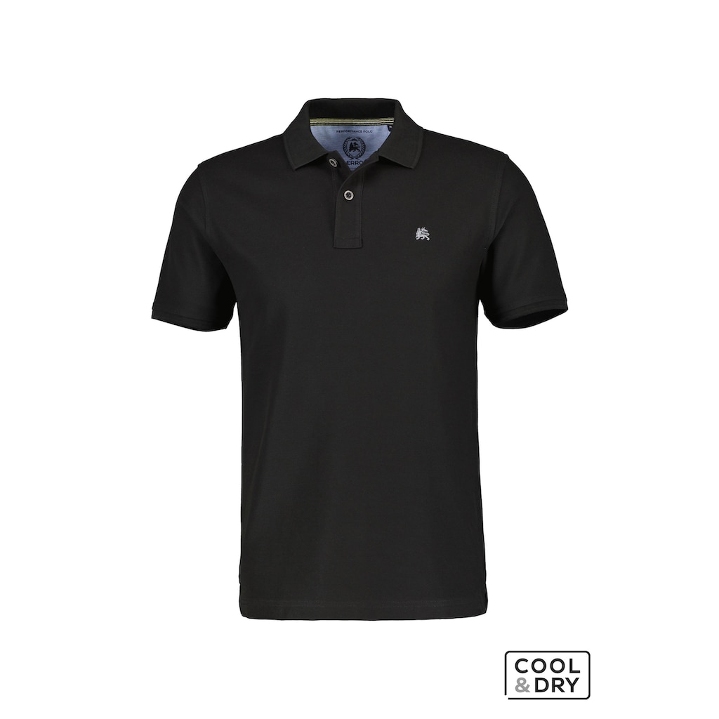 LERROS Poloshirt »LERROS Klassischer Polostyle in *Cool & Dry* Piquéqualität«
