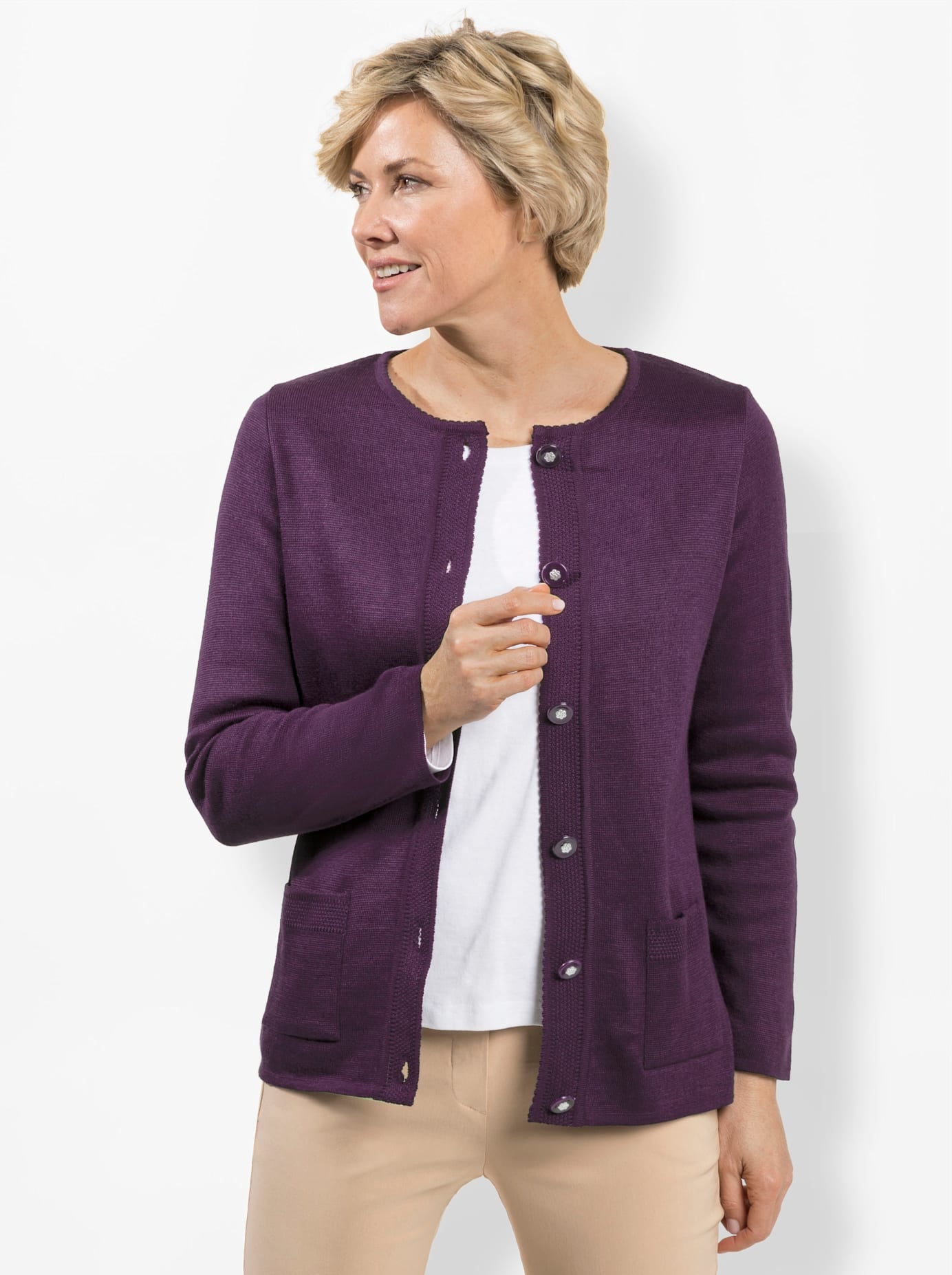 Classic Strickjacke