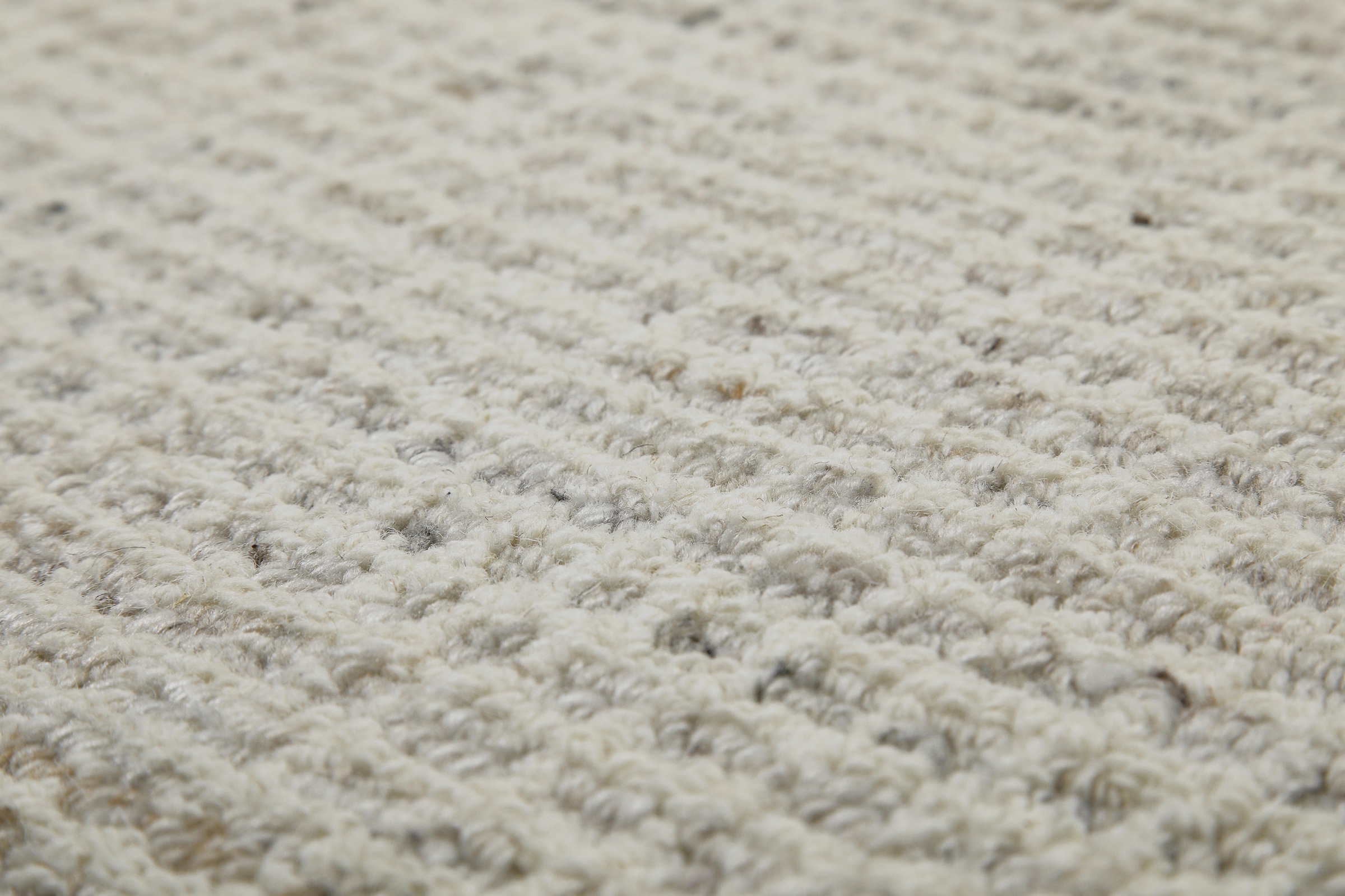 Wecon home Teppich »Hamptons FOURTEEN«, rund, 10 mm Höhe, Fasermix, Kurzflor, Wohnzimmer, Schlafzimmer, elegant, Karo-Muster