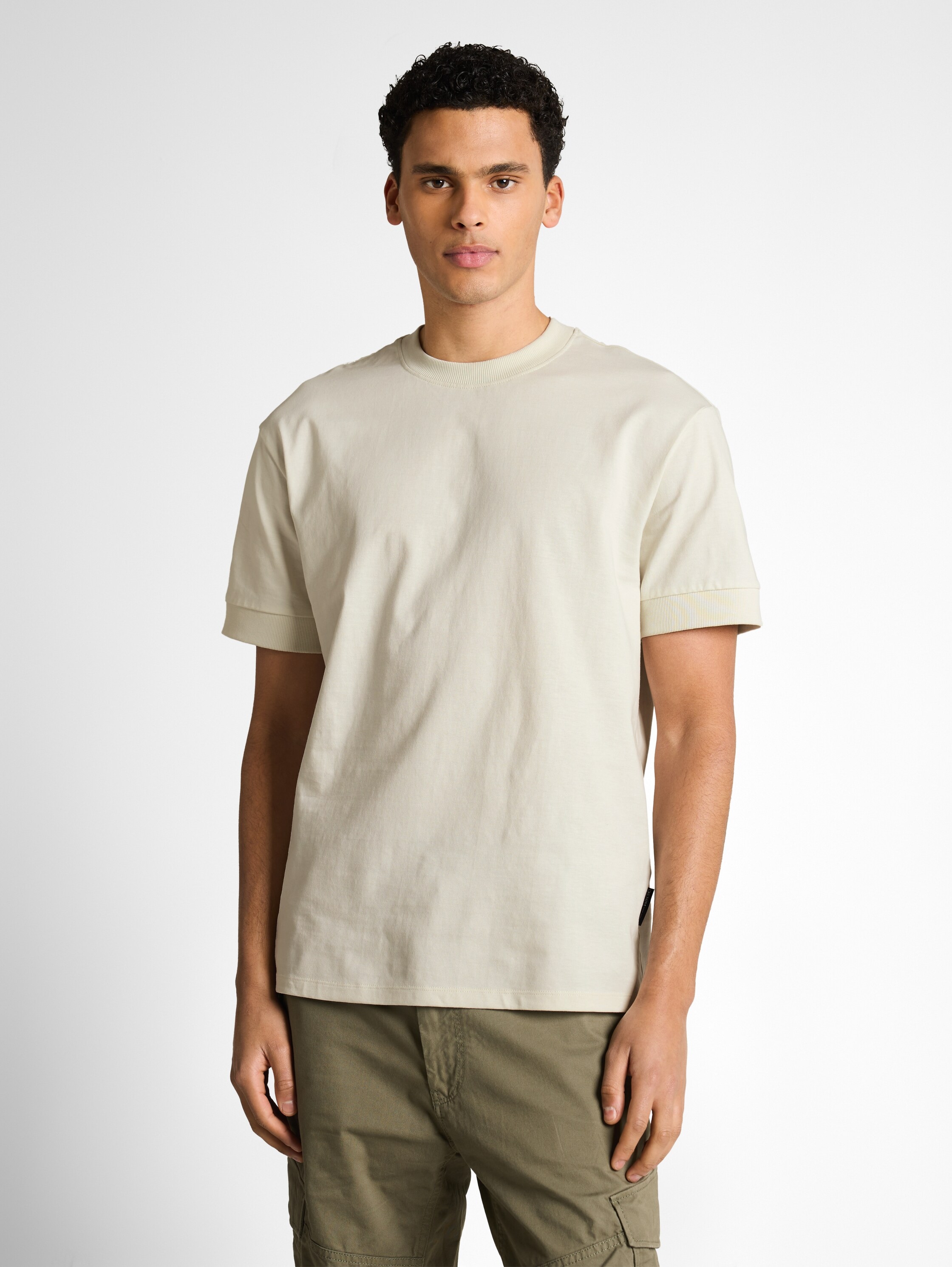 TOM TAILOR Denim T-Shirt unifarben günstig online kaufen