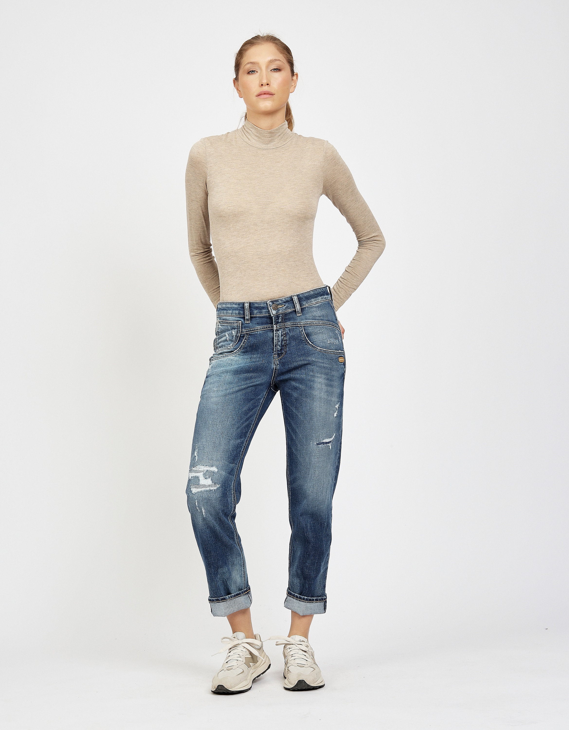 GANG Loose-fit-Jeans »GANG Jeans Loose Fit 94BO CROPPED«