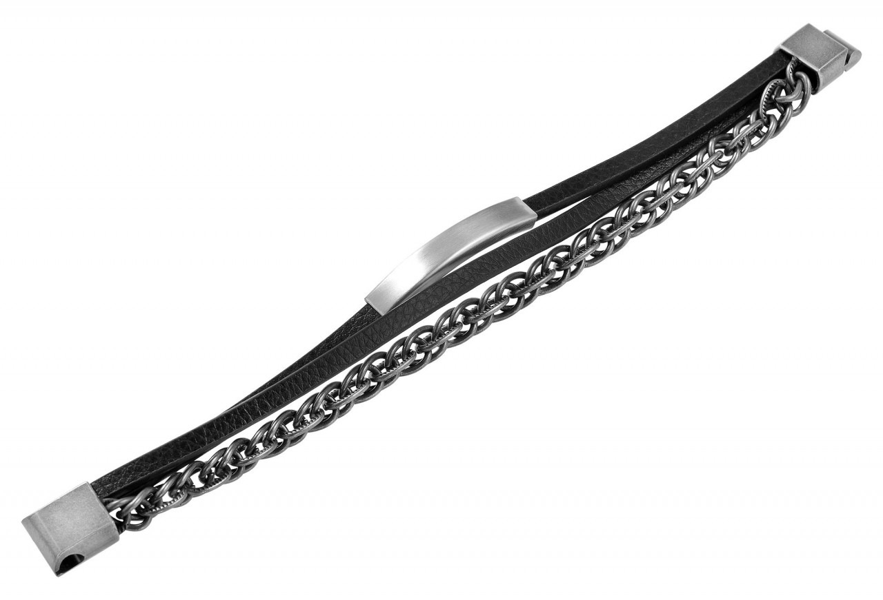 Adelia´s Edelstahlarmband »Unisex Armband aus Edelstahl«