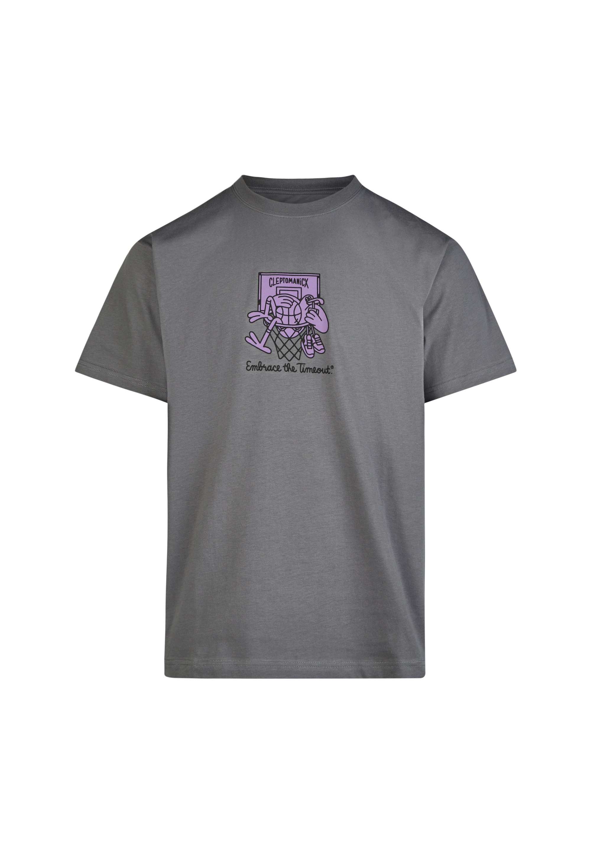 Cleptomanicx T-Shirt »Classic Tee Embrace Basket«, in locker geschnittener Form
