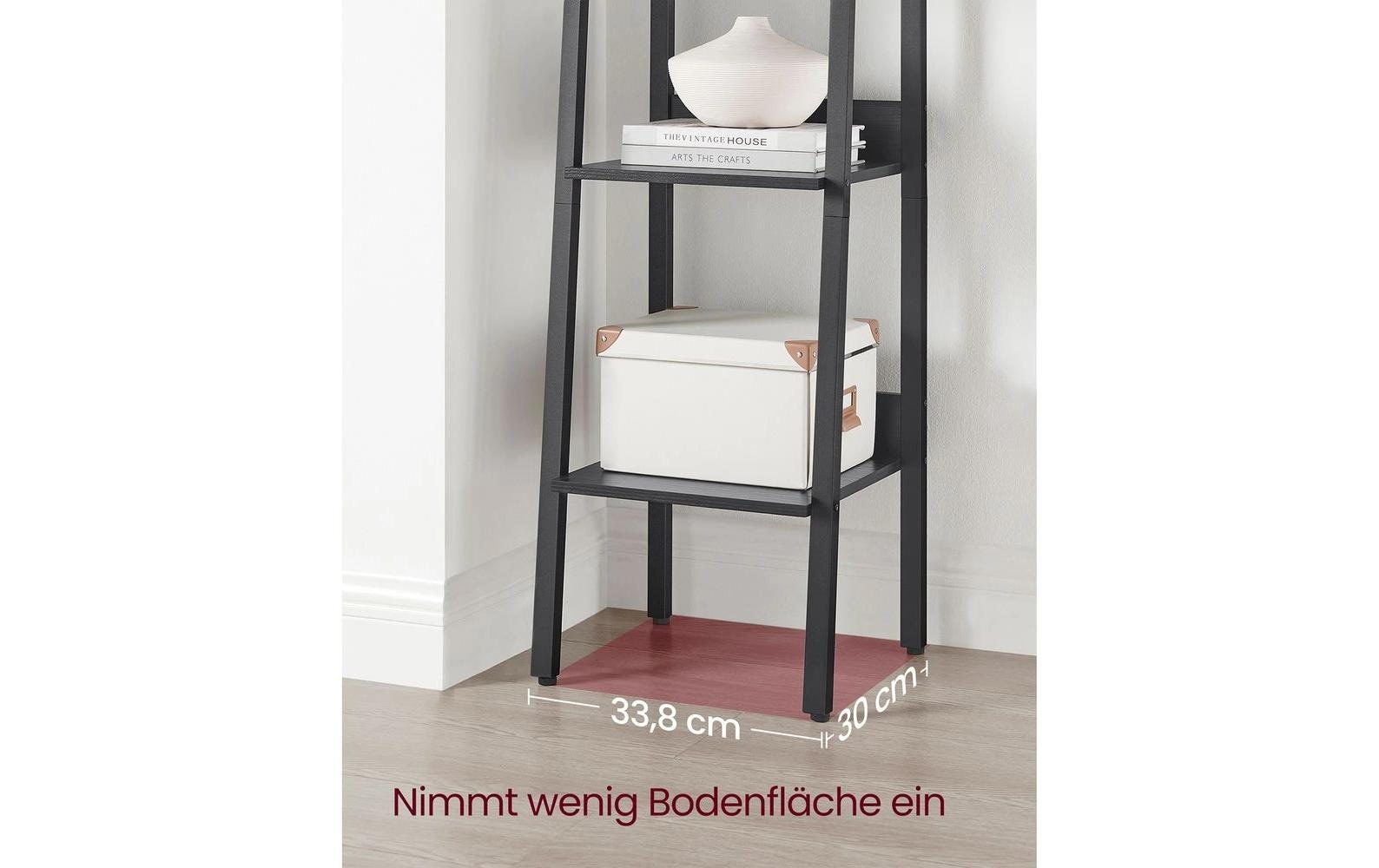 VASAGLE Regal »5 Ablagen 33.8 x 170 cm«