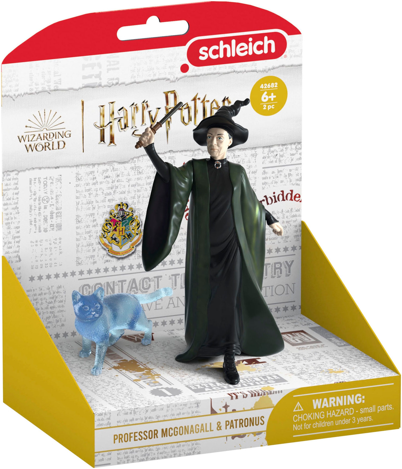 Schleich® Spielfigur »WIZARDING WOLRD™, Professor McGonagall & Patronus (42682)«