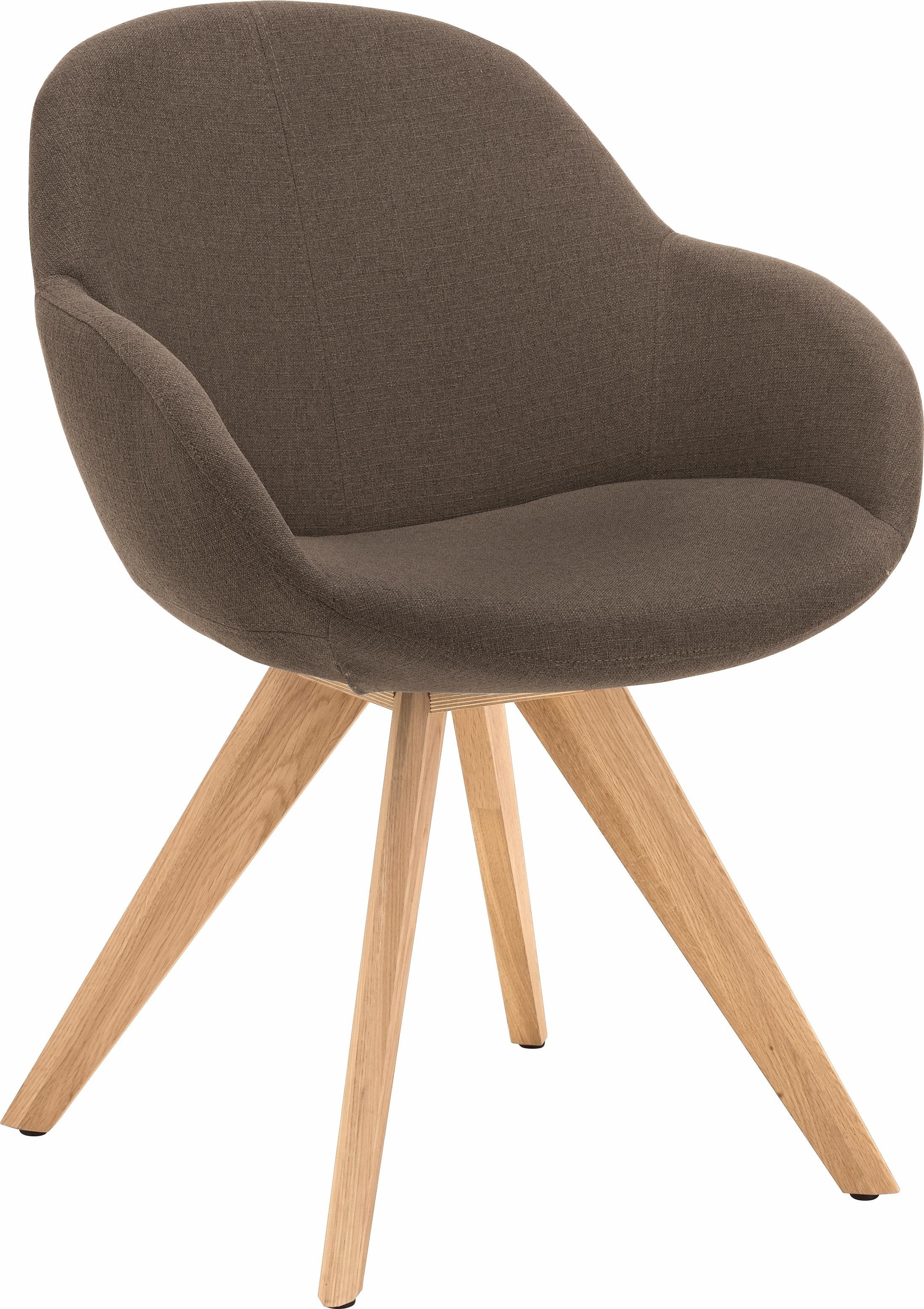 NIEHOFF SITZMÖBEL Schalenstuhl »Coppa«, 2 St., Webstoff MESSINA, 2er Set, verschiedene... kaufen