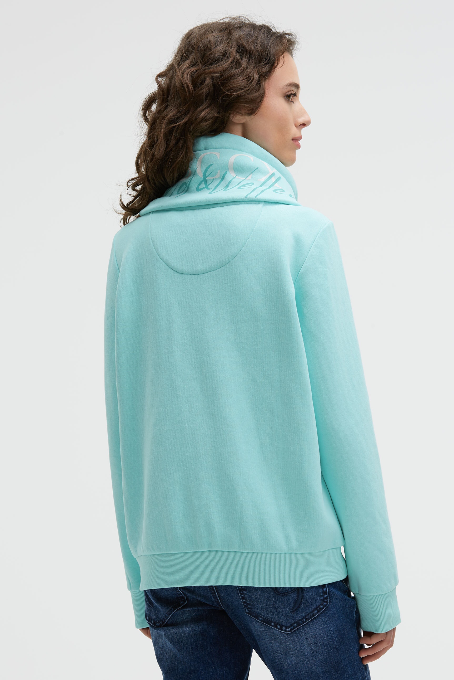 SOCCX Sweatjacke mit weicher Innenseite