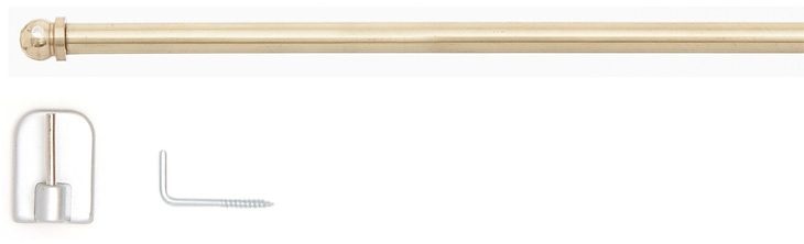 indeko Scheibenstange "Metz" Ø 7 mm 1 läufig-läufig ausziehbar günstig online kaufen