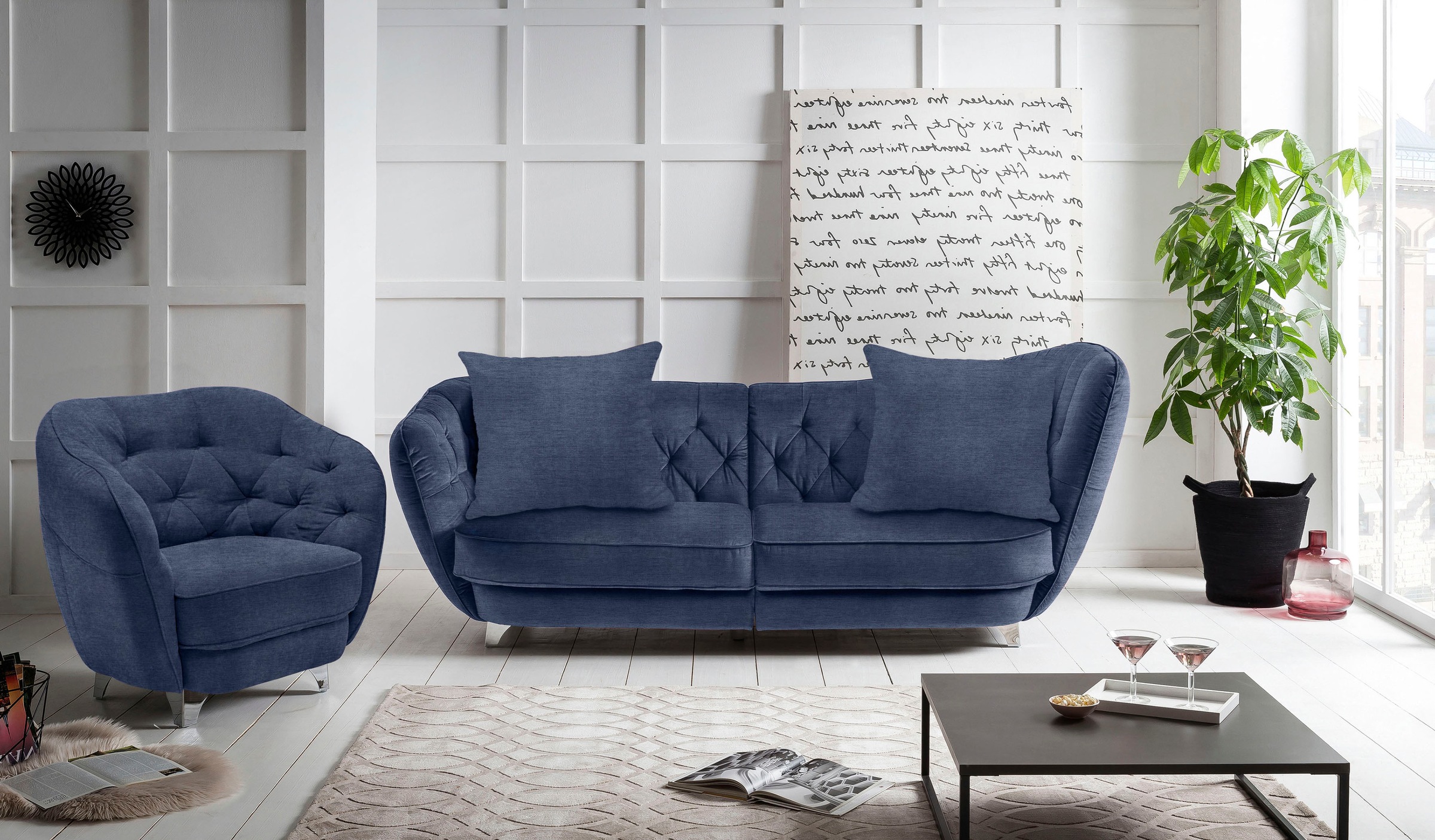 Leonique Big-Sofa »Cordelle« kaufen | BAUR
