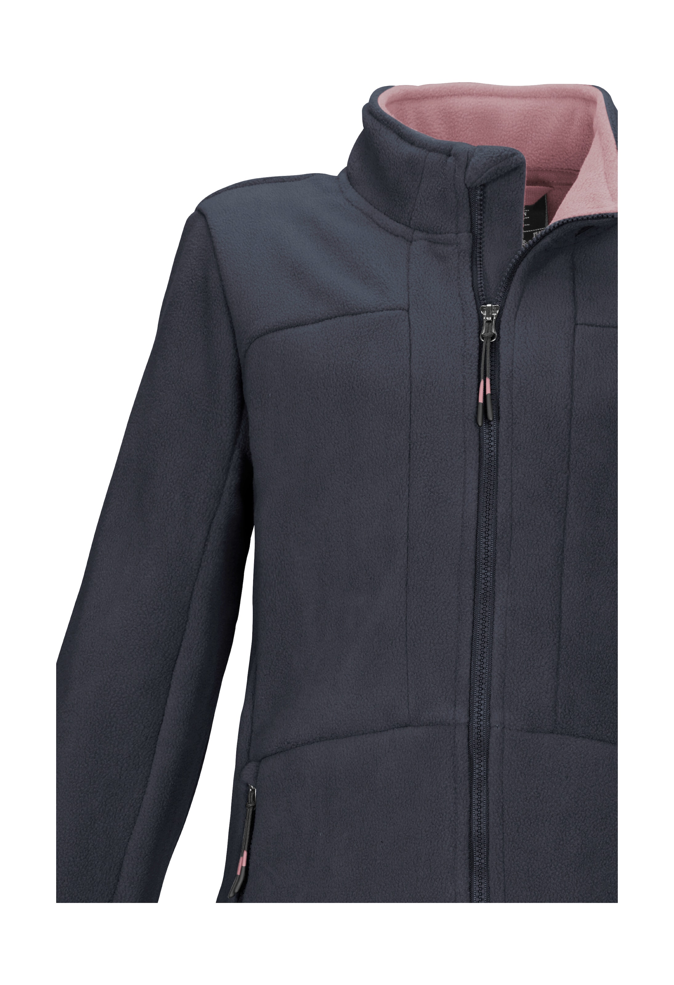 Killtec Fleecejacke »KOW 216 GRLS FLC JCKT«, Fleecejacke mit Kinnschutz, elastischen Bündchen und Zipper-Taschen