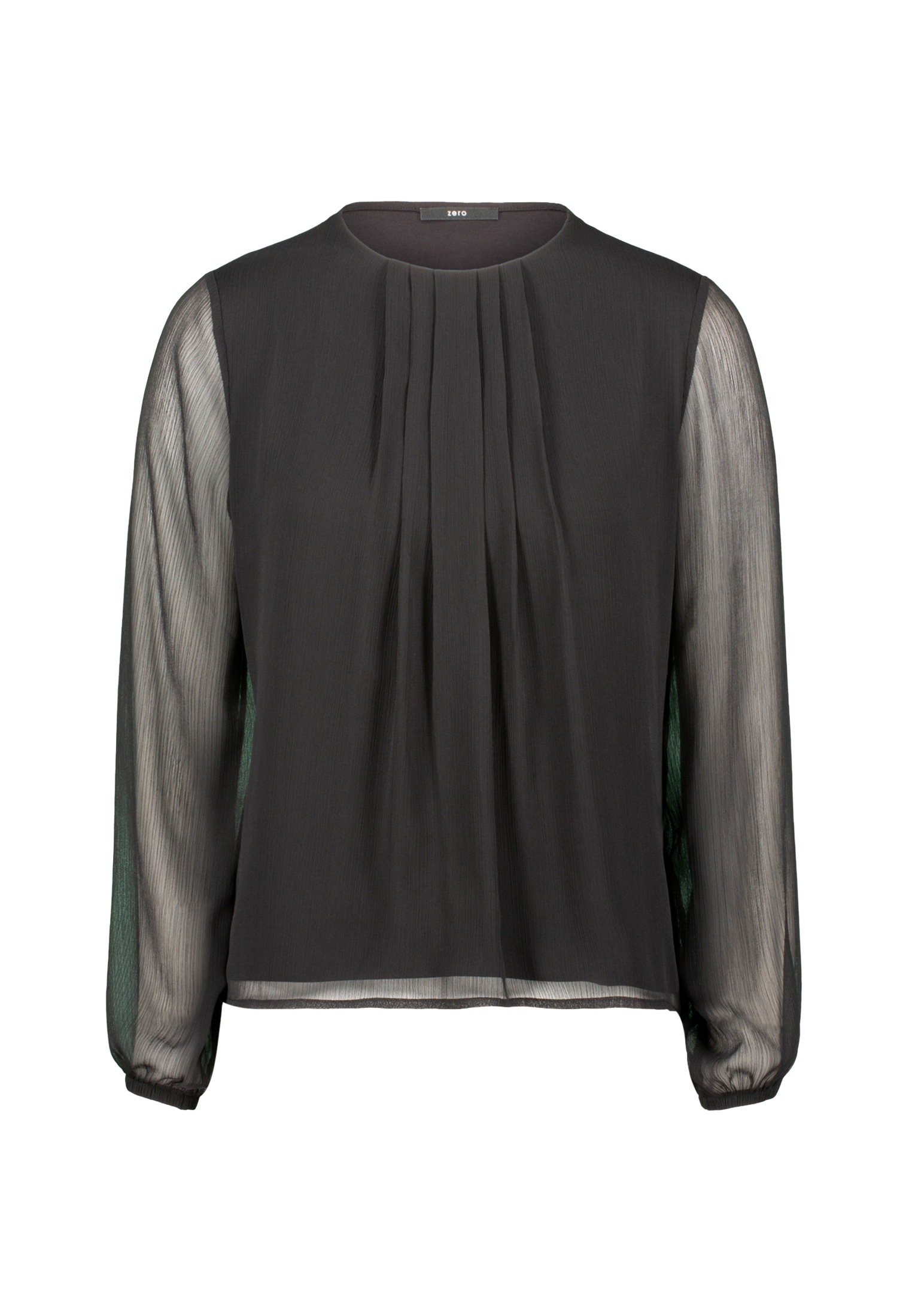 Zero Shirtbluse "Damen mit transparenten Ärmeln" günstig online kaufen