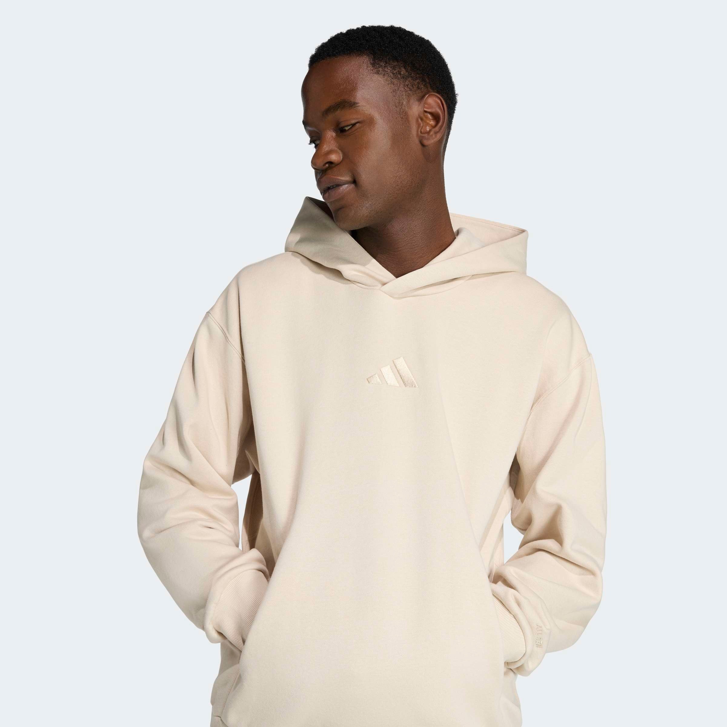 Kapuzensweatshirt ADIDAS SPORTSWEAR "M A SZN FL HD", Herren, Gr. M, crli, Obermaterial: 70% Baumwolle, 30% Polyester, Sweatshirts, weiches Fleecematerial 3