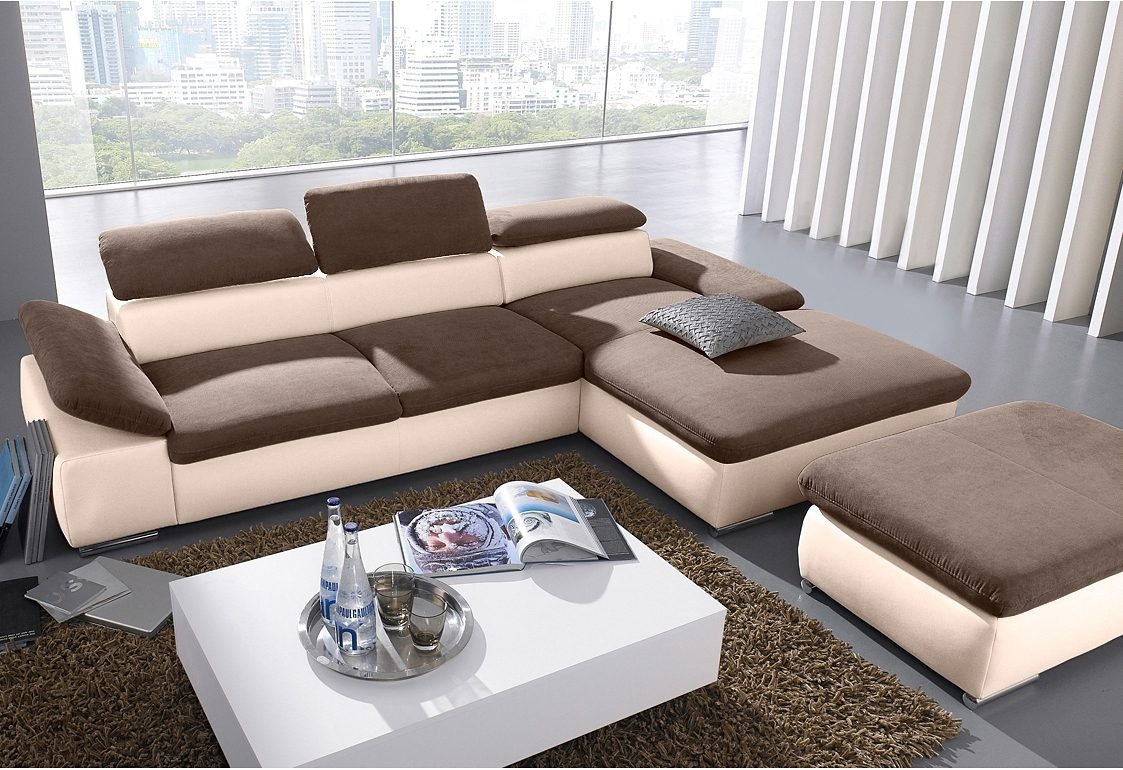 sit&more Ecksofa "Valantine L-Form, B: 286 cm" mit Arm- & Kopfteilverstellung, optional mit Schlaffunktion