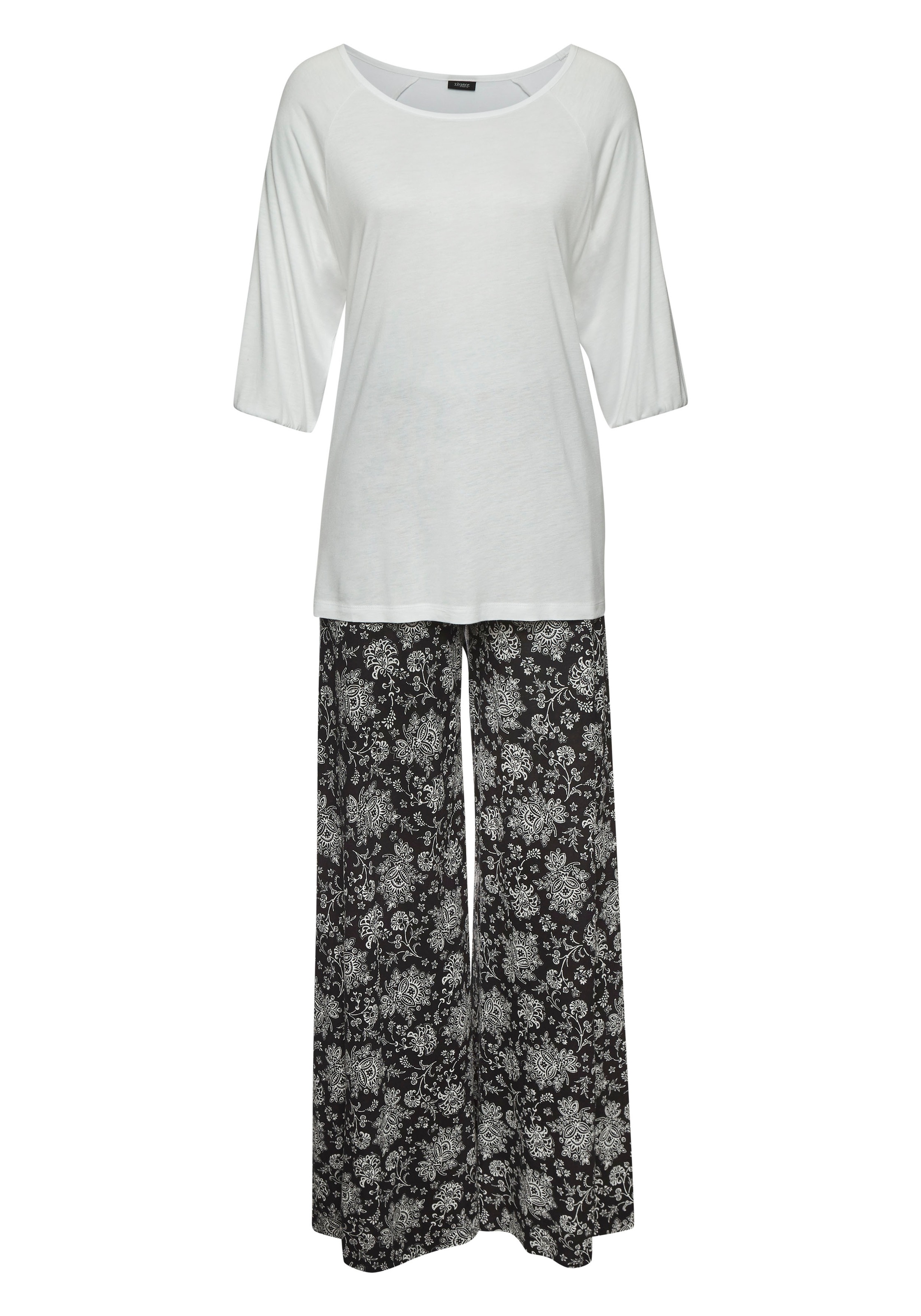 Vivance Dreams Pyjama 2 Stk. tlg., mit Paisleymuster günstig online kaufen