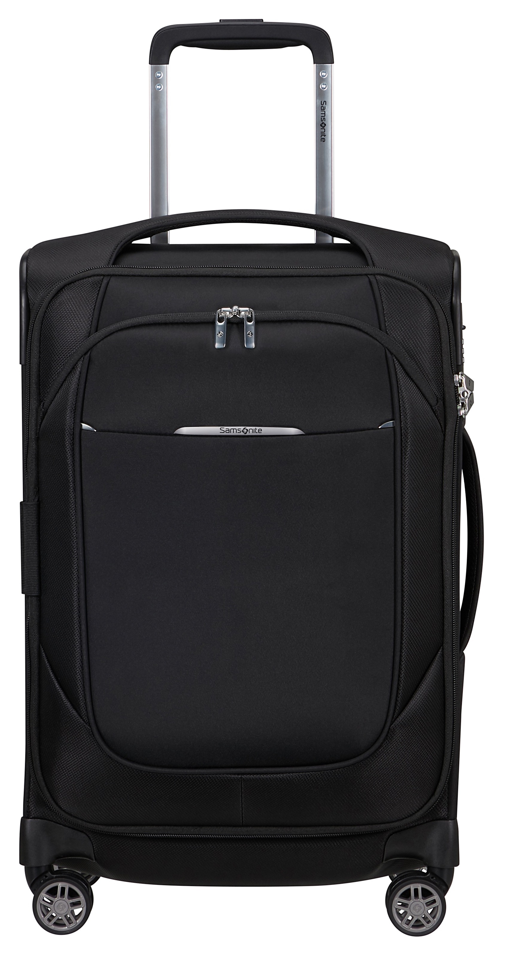 Samsonite Weichgepäck-Trolley "Re-Lite, Verschiedene Größen Und Farben" Set, Mit 2 Packwürfeln, 2 Stk. Tlg. 36 L 4 Rollen Reisekoffer Tsa-Schloss