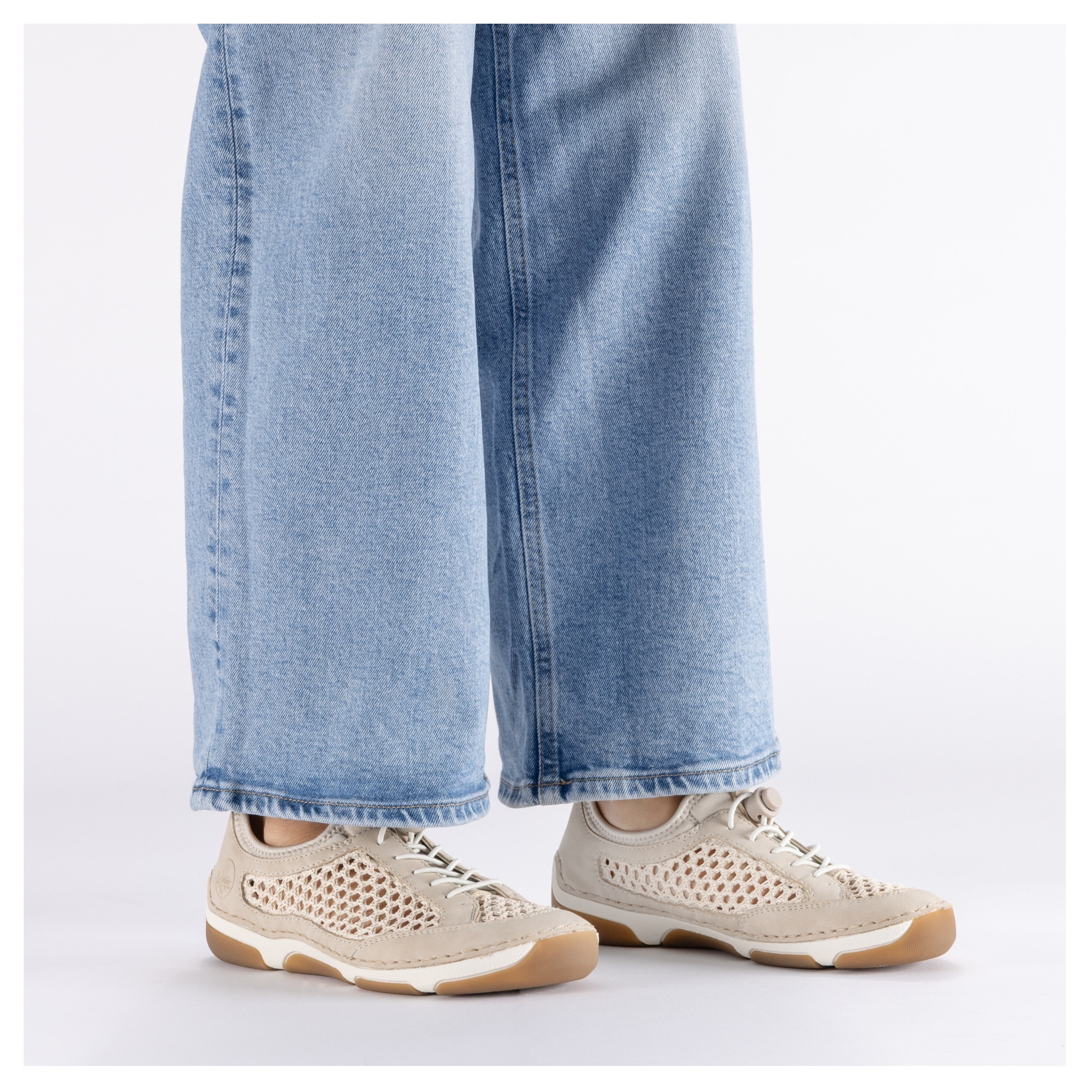 Rieker Slip-On Sneaker Beige 38 8