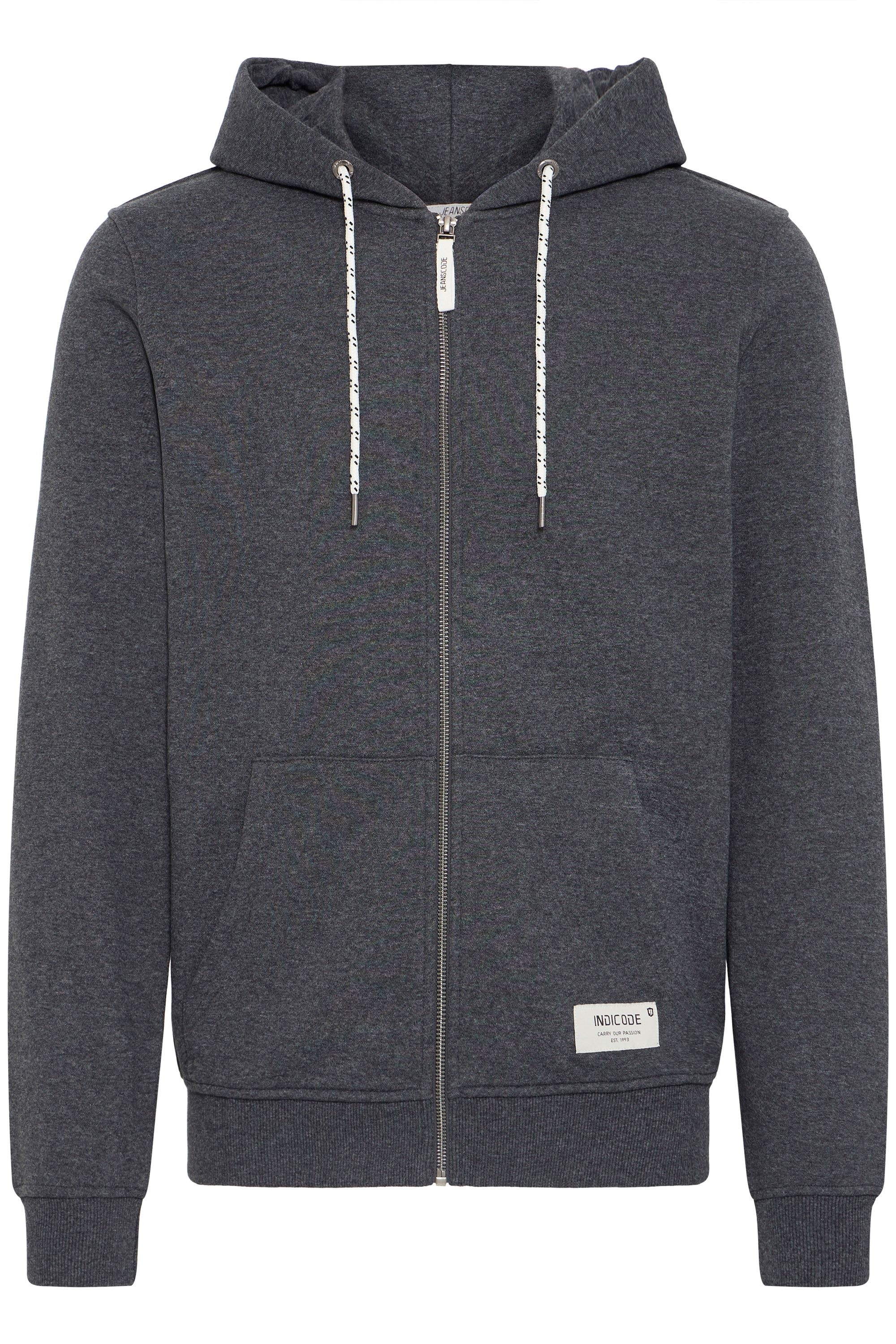 Indicode Kapuzensweatjacke "Kapuzenfleecejacke IDPlayno" günstig online kaufen