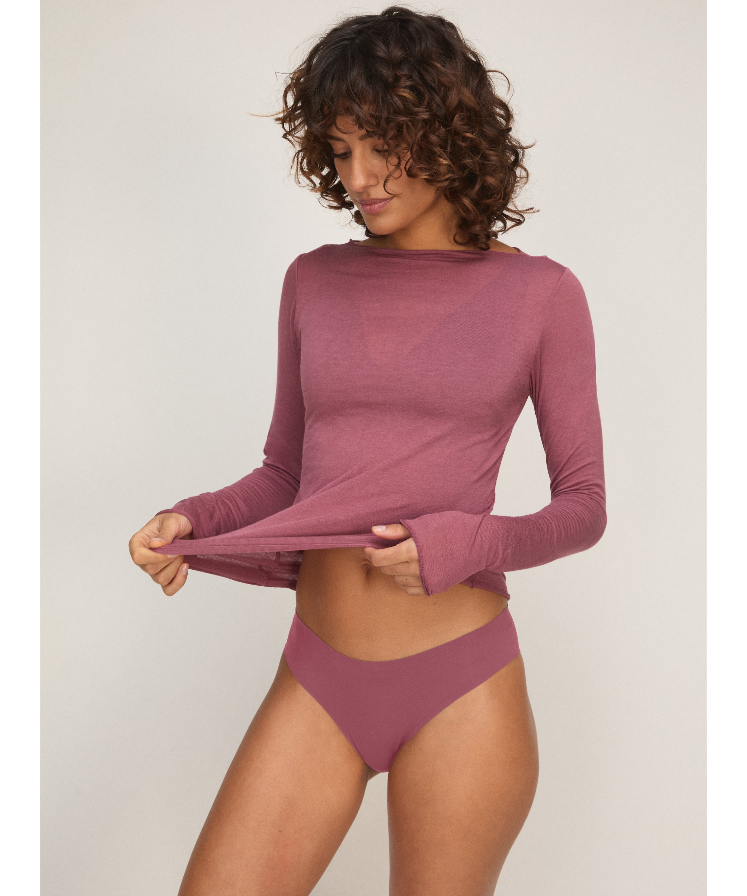 Hunkemöller Pyjama »super soft Boatneck shirt with Cashmere«