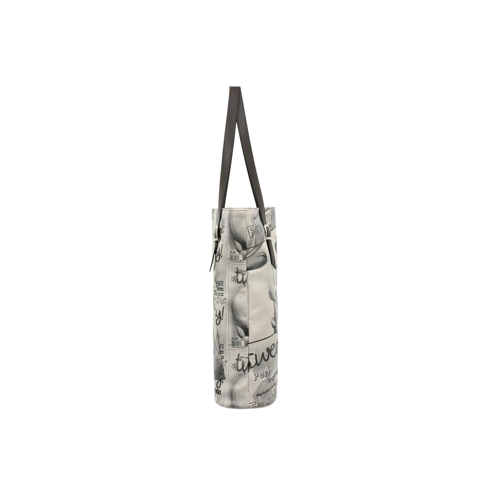 DOGO Umhängetasche "Damen Tall Bag Tweety Sketch Vegan Damen Handtaschen (F günstig online kaufen