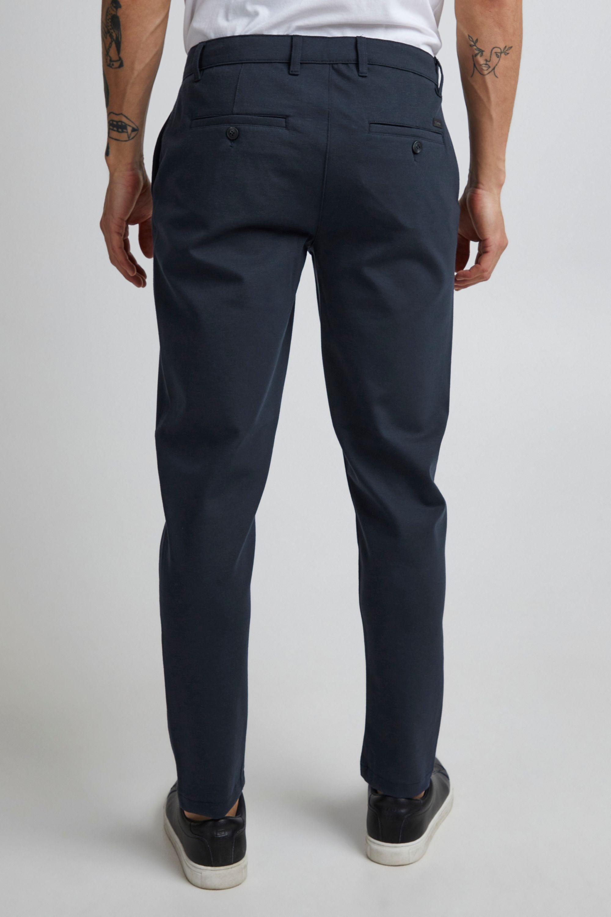 !solid Sweathose SOLID "Sweathose SDDave", Herren, Gr. 30, Länge 32, blau (insignia b), Obermaterial: 70% Polyester PES. 25% Viskose CV. 5% Elasthan EL., Hosen Sweathose 3