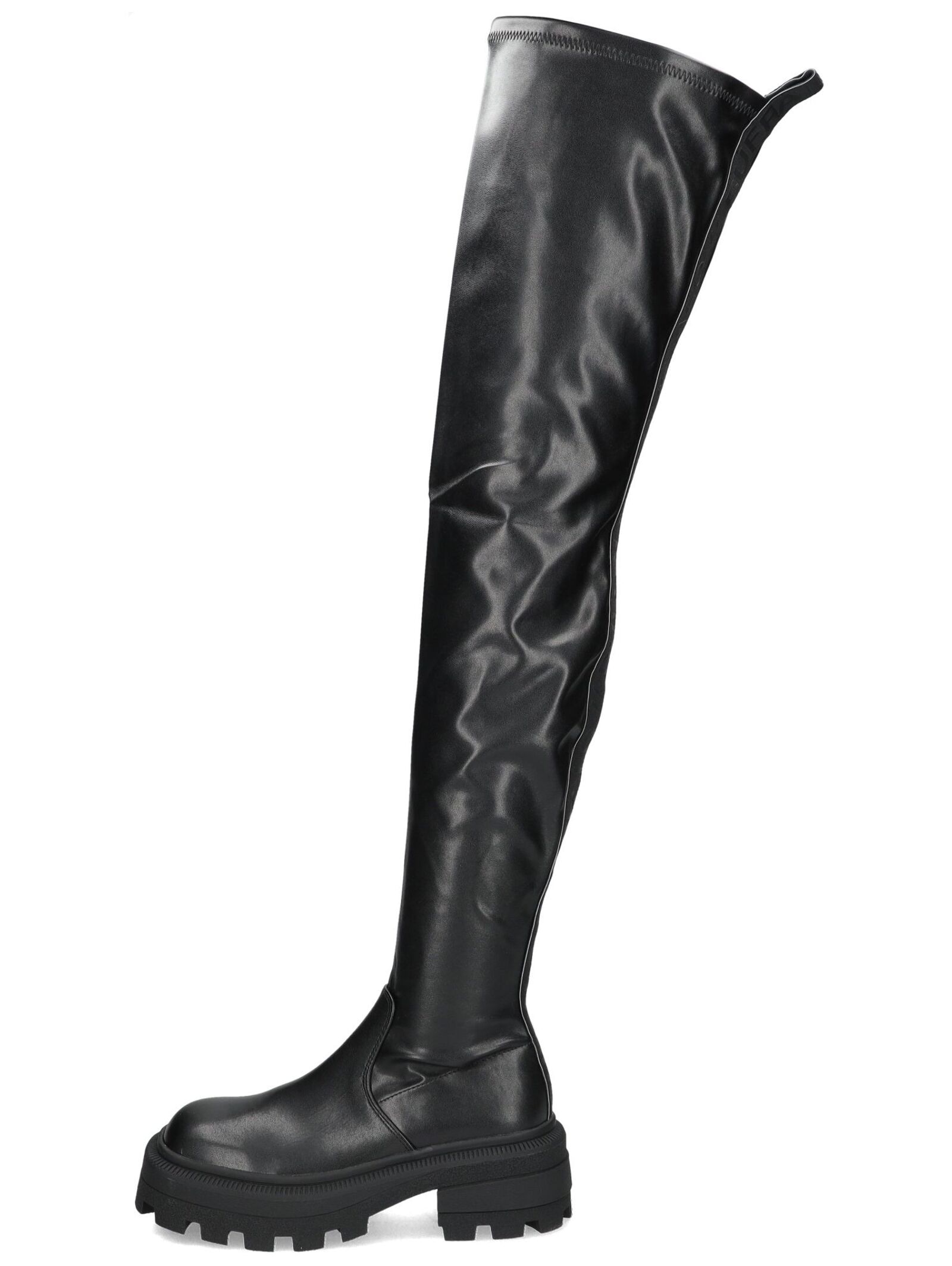 Buffalo Overkneestiefel »Buffalo Stiefel Lederimitat«