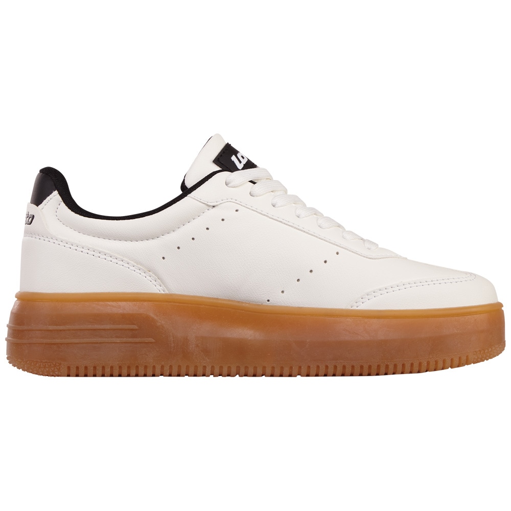lotto Sneaker, - auf Honigfarbener Plateau-Sneakersohle