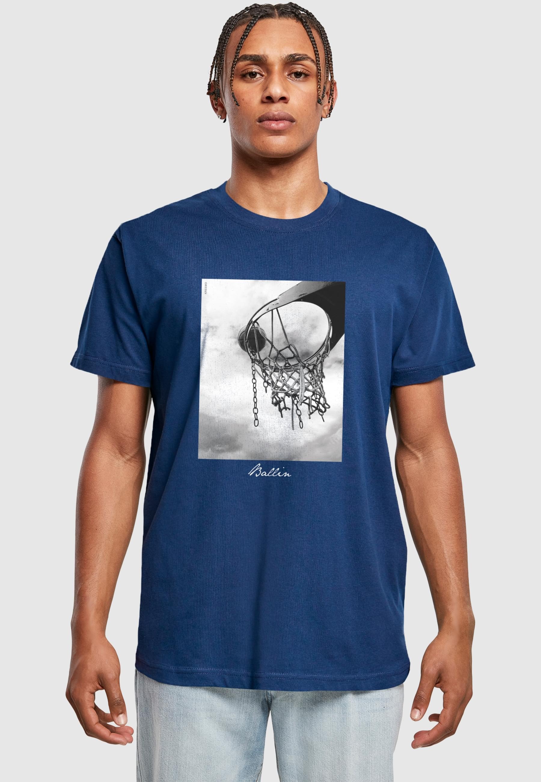 MisterTee T-Shirt »MisterTee Herren Ballin 2.0 Tee«, (1 tlg.)