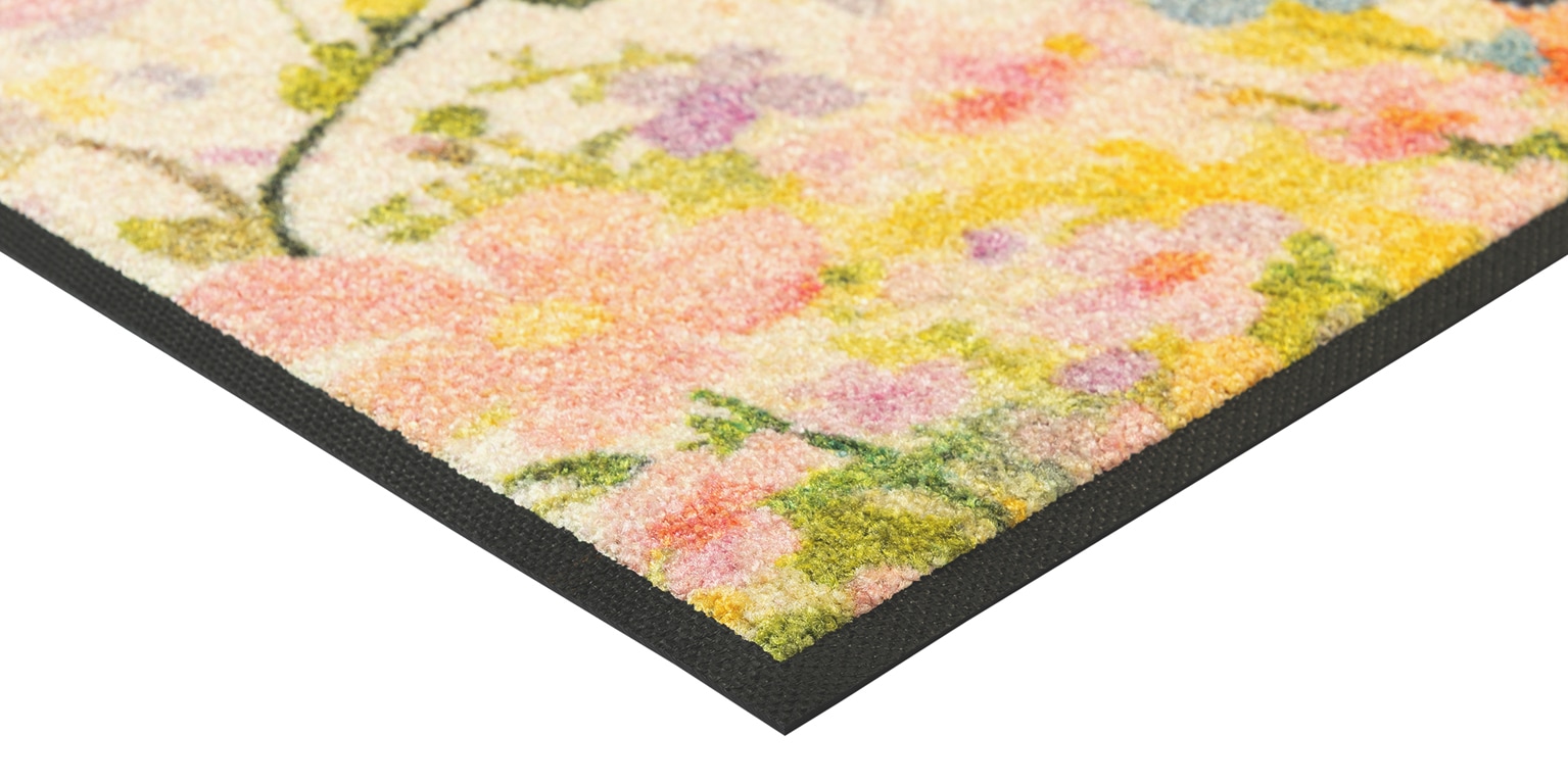 wash+dry by Kleen-Tex Fußmatte »Felia« rechteckig 7 mm Höhe