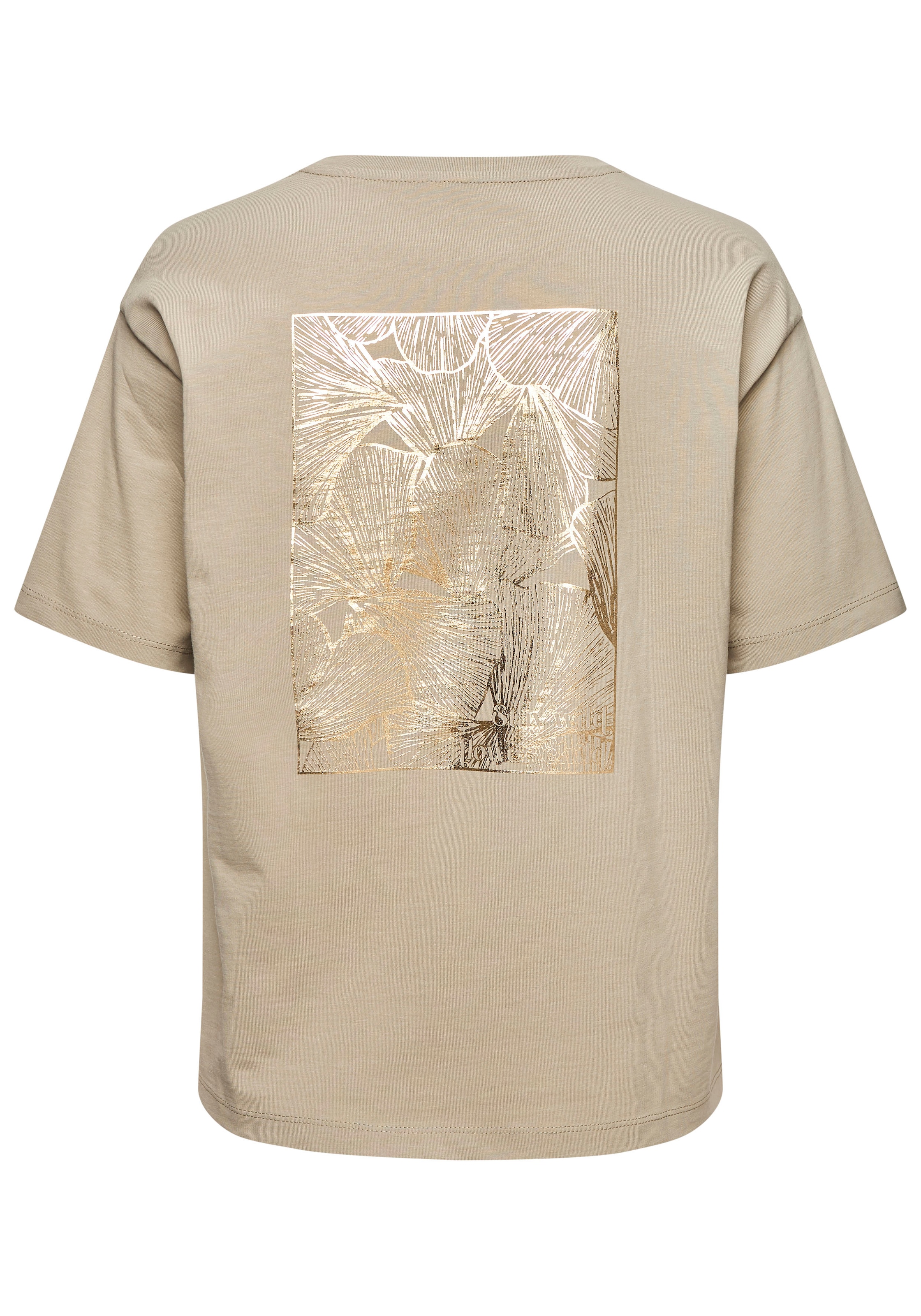 LASCANA T-Shirt, mit tollen Foilprint