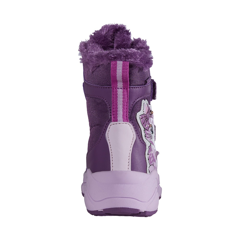 Winterboots LOTTO, Mädchen, Gr. 28, lila, lavender, Synthetik, mehrfarbig, Schuhe Winterboots, - mit coolen Lichtelementen im Obermaterial 3