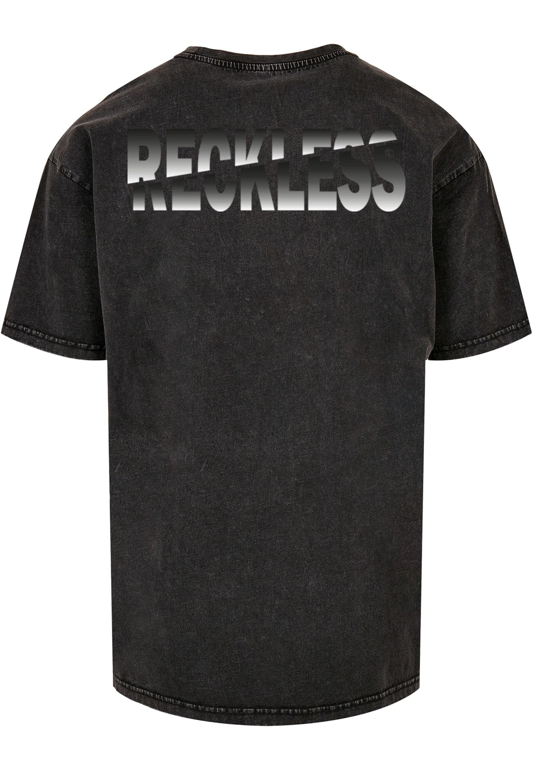 Merchcode T-Shirt "Merchcode Herren Reckless Acid Washed Oversize Tee" günstig online kaufen