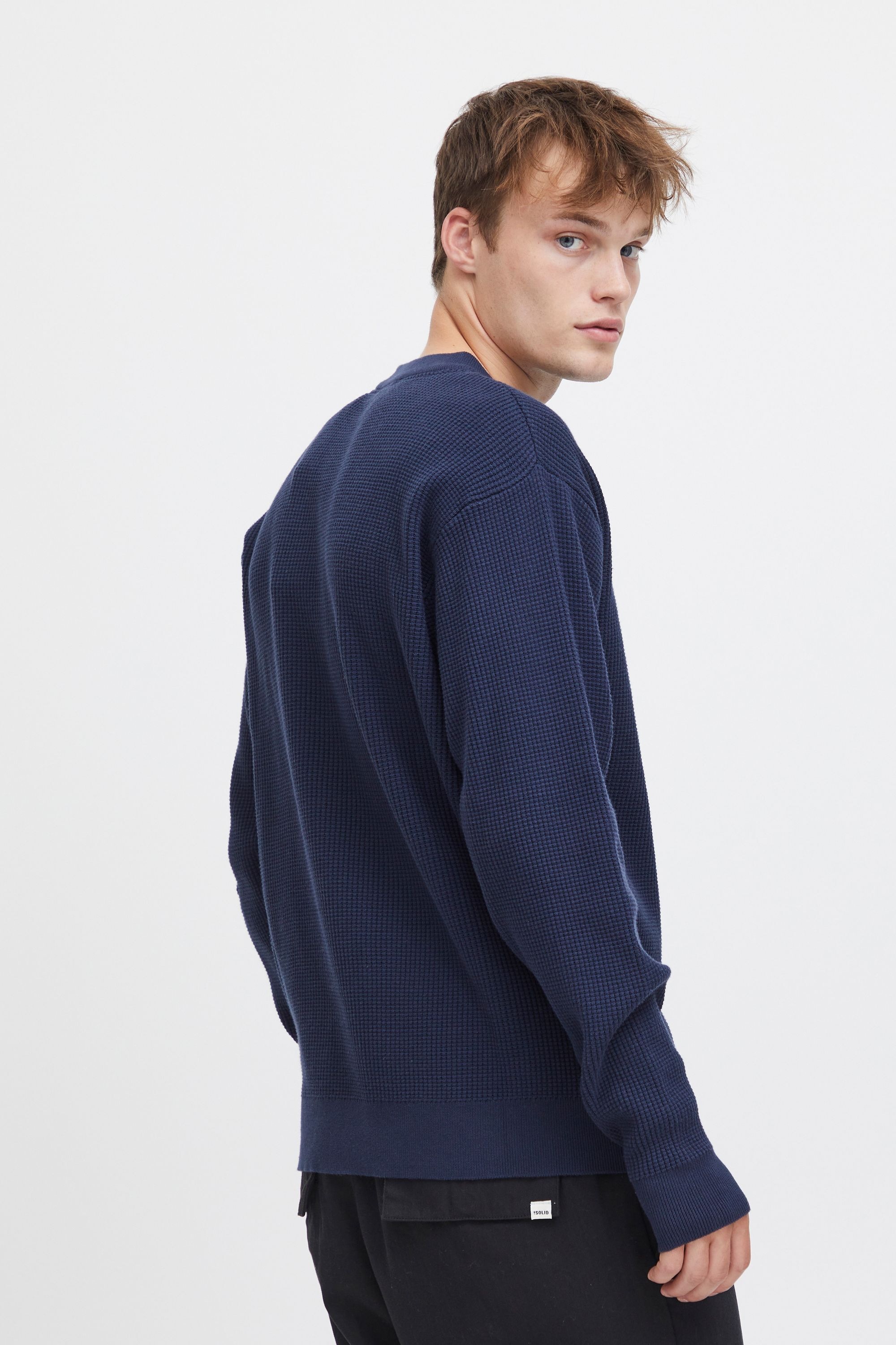 !Solid Strickfleece-Pullover »Strickpullover SDHami«