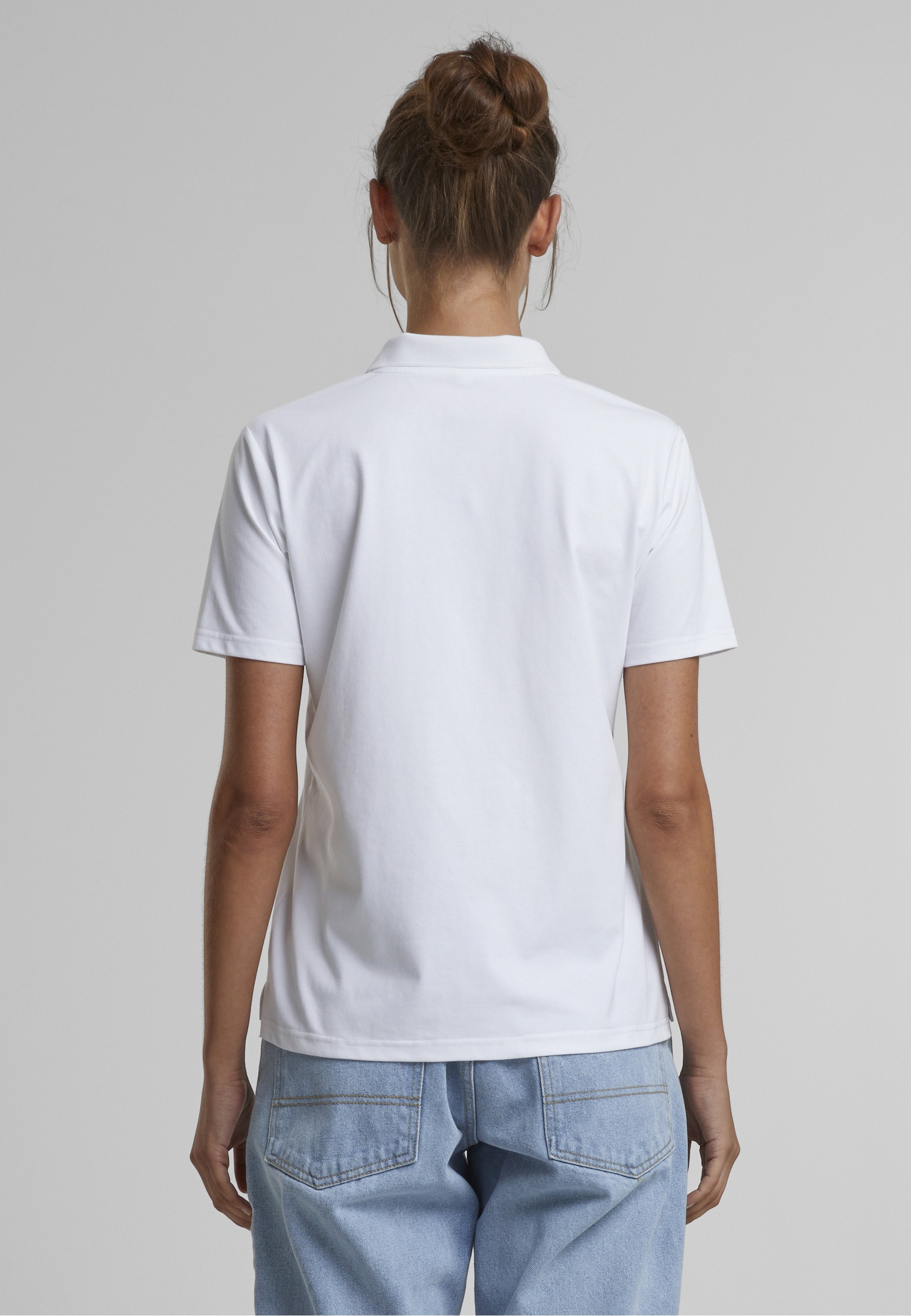 URBAN CLASSICS Poloshirt »Urban Classics Ladies Sorona Polo Tee« 1 Stk.